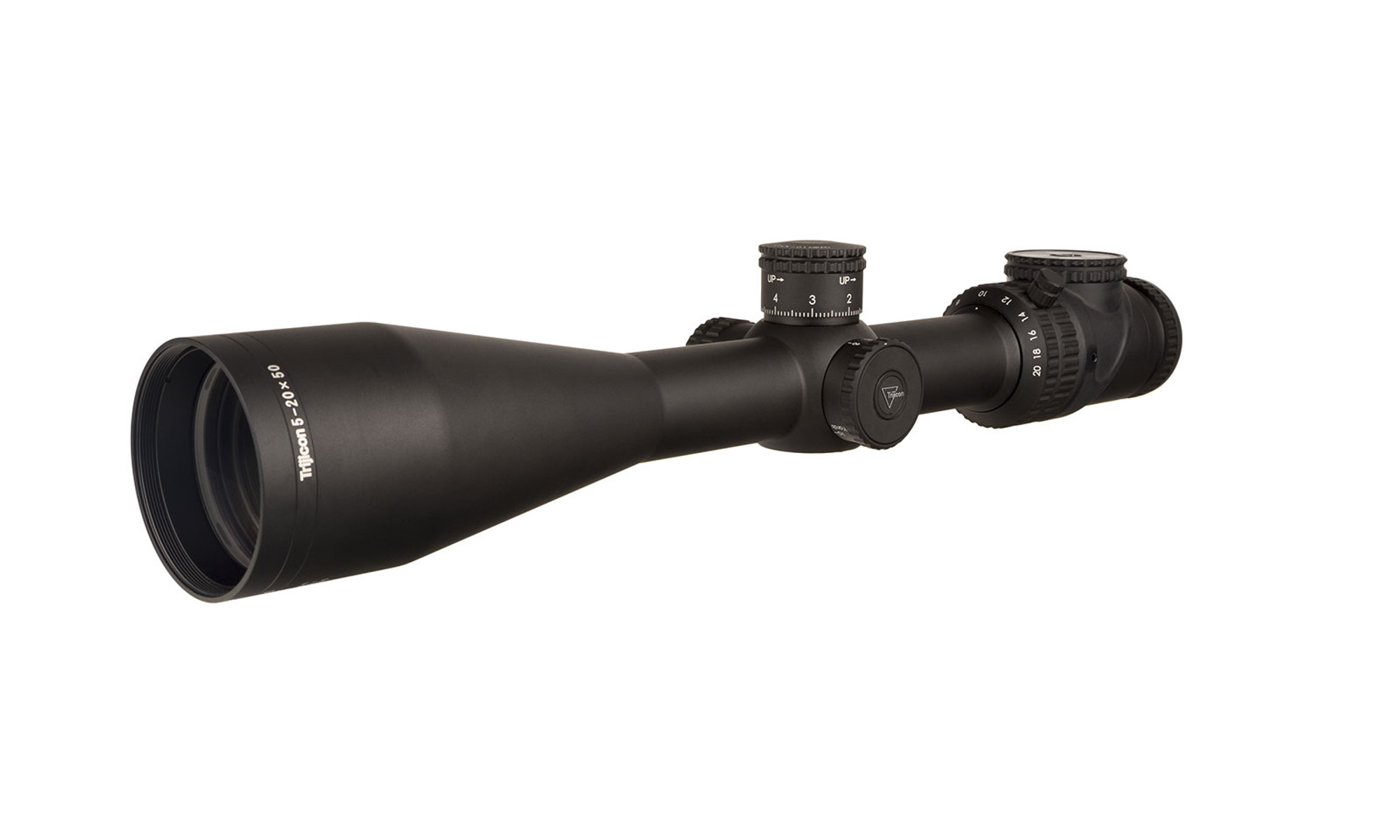 Trijicon AccuPoint 5-20x50 Second Focal Plane Riflescope MRAD Ranging Crosshair w/Green Dot