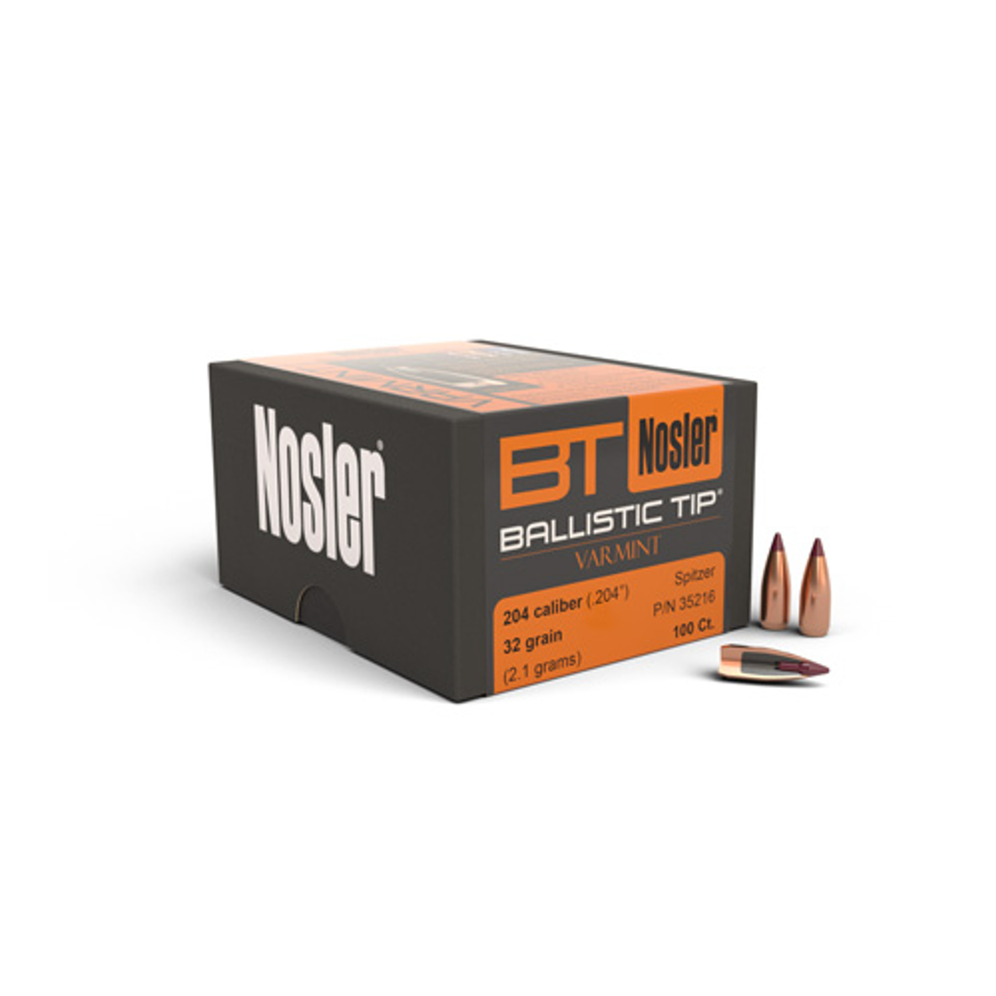 .204 Dia 32Gr Ballistic Tip