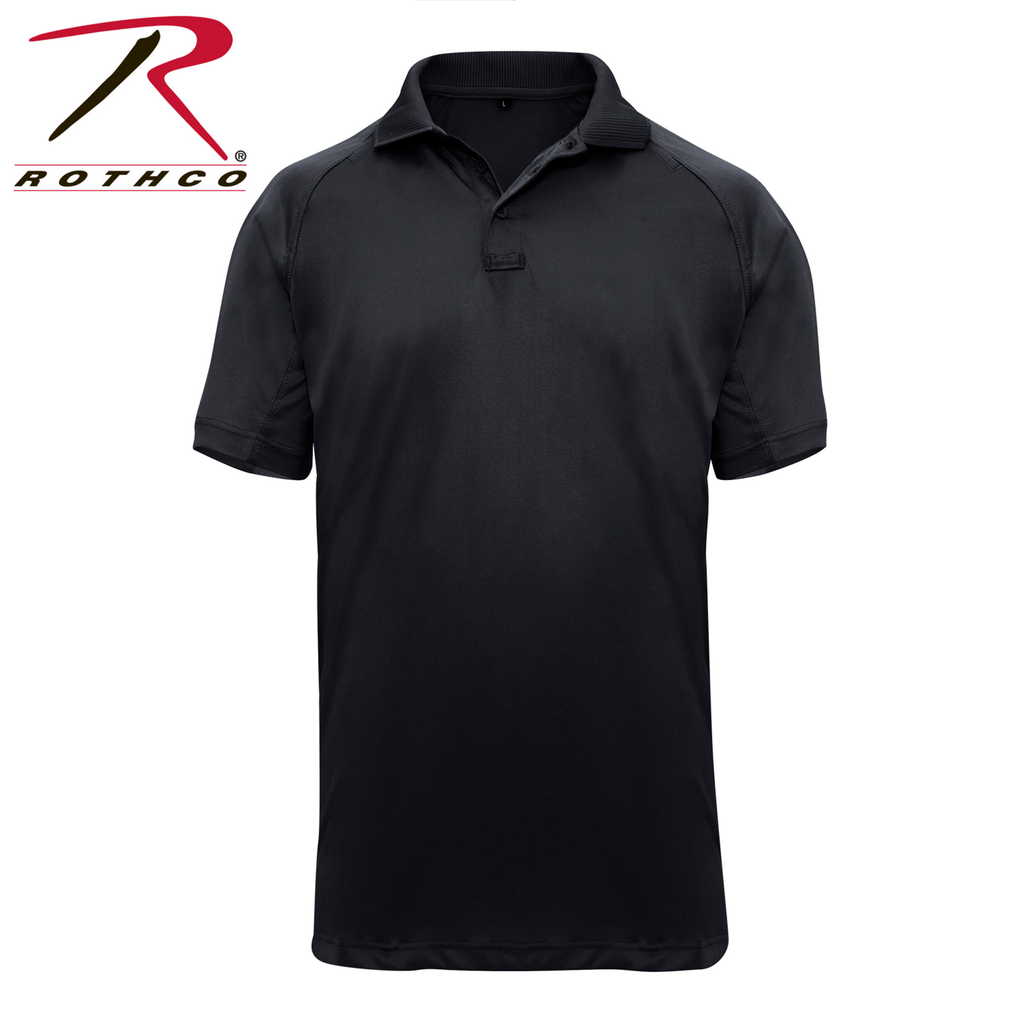 Rothco On Duty Performance Polo - Black