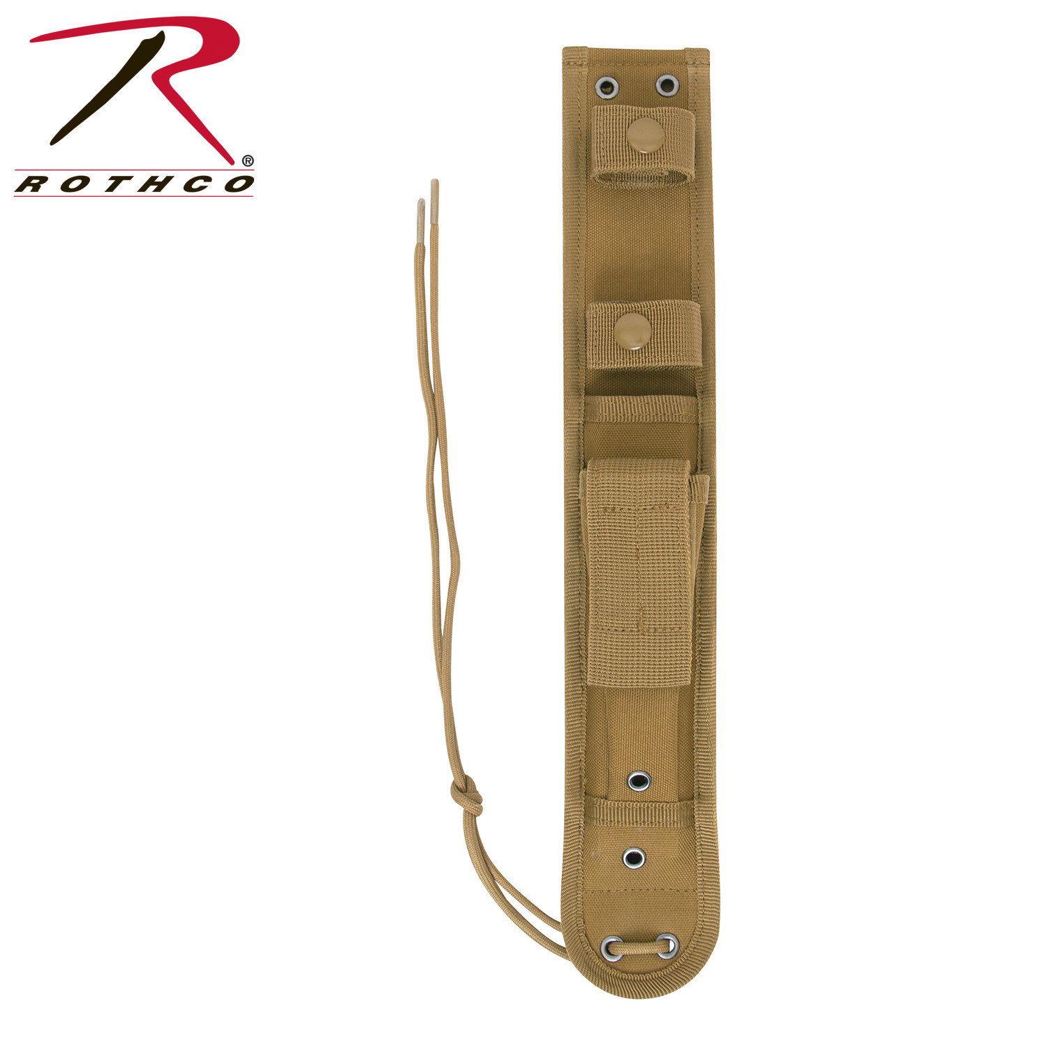 Rothco MOLLE Knife Sheath - Coyote Brown