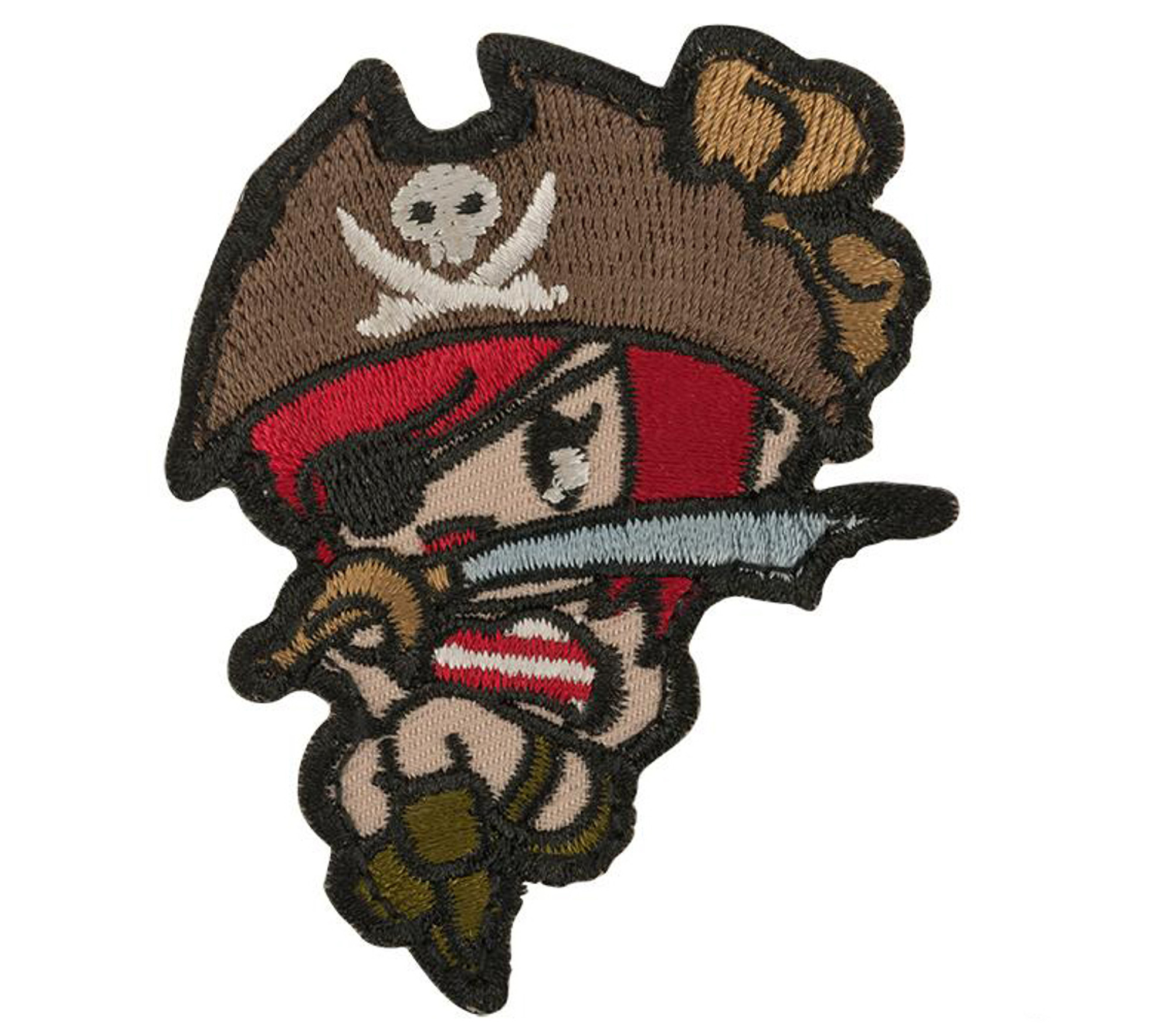 Mil-Spec Monkey "Pirate Girl" Morale Patch (Color: High Contrast)