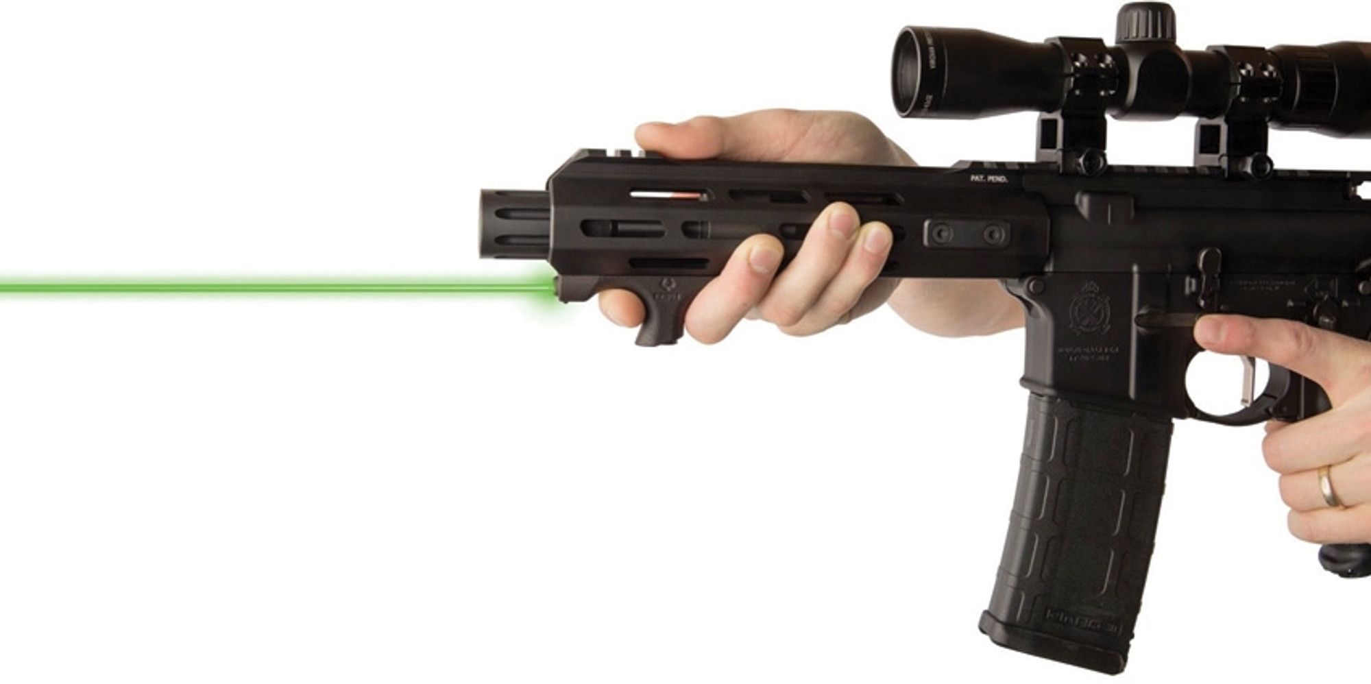 HS1 Hand Stop Green Laser