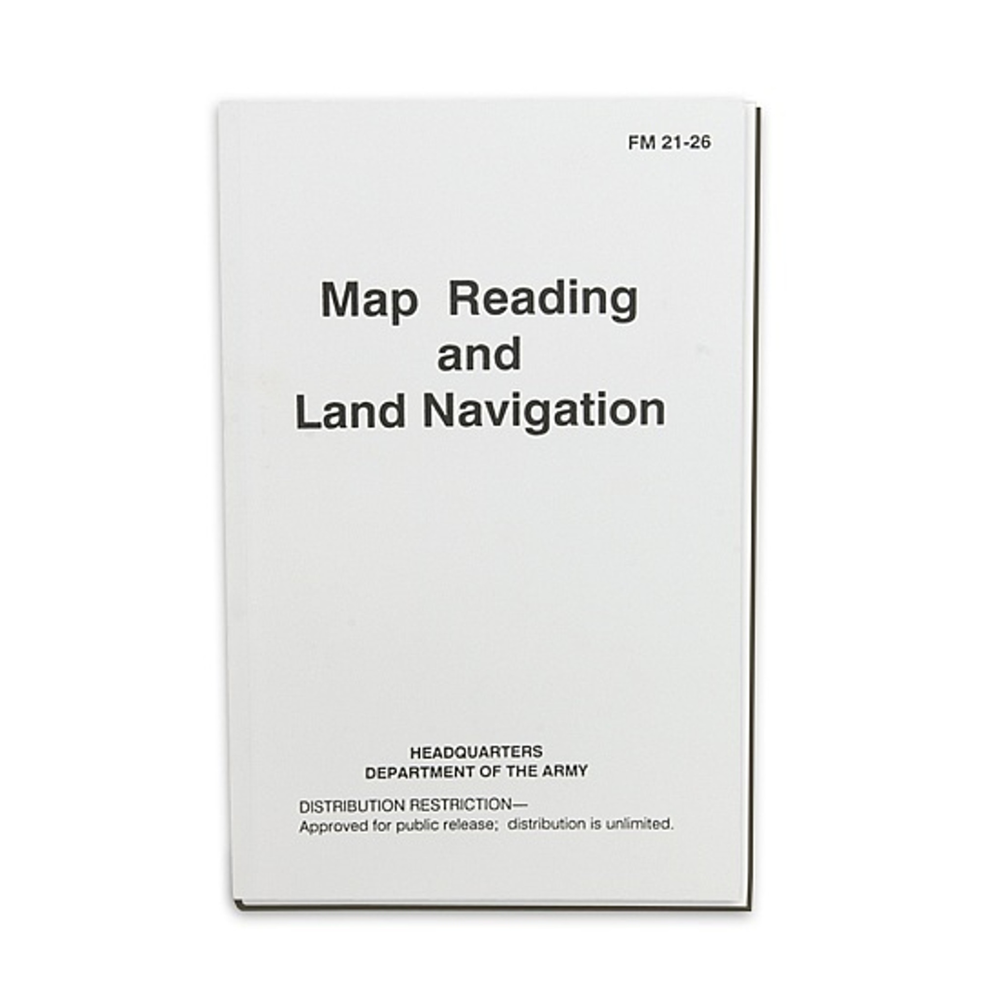 Military Manual - Army Field Map Reading & Land Navigation