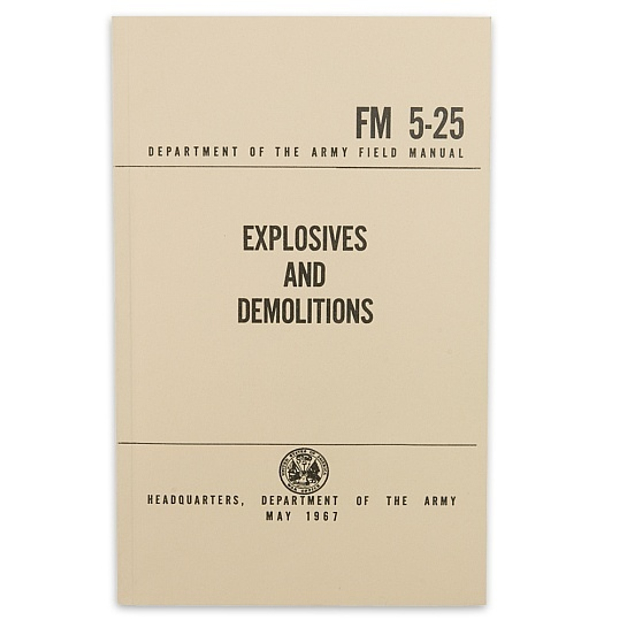 Military Manual - Explosives And Demolitions