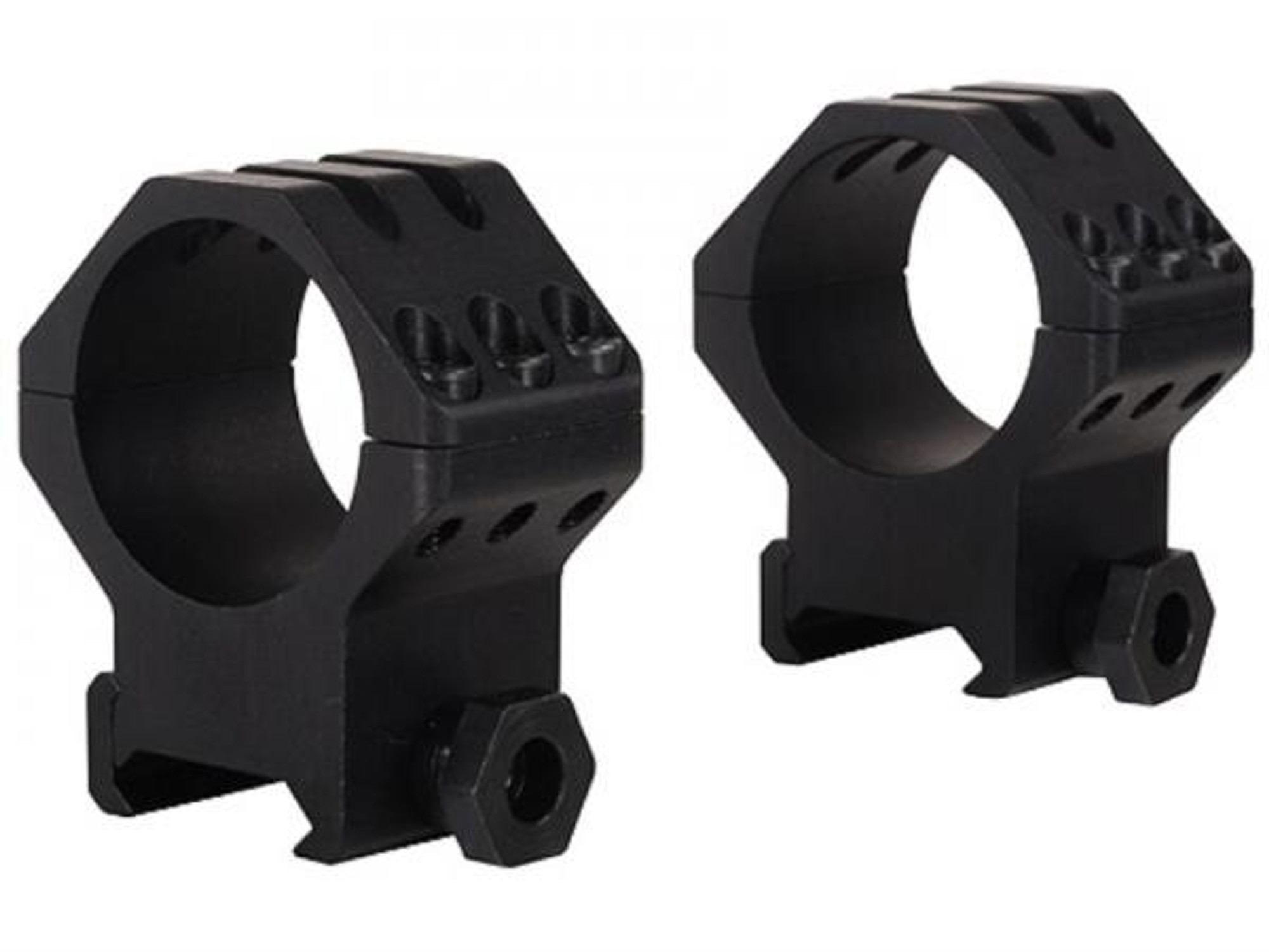 Tactical Rings Six Hole 30Mm High Matte