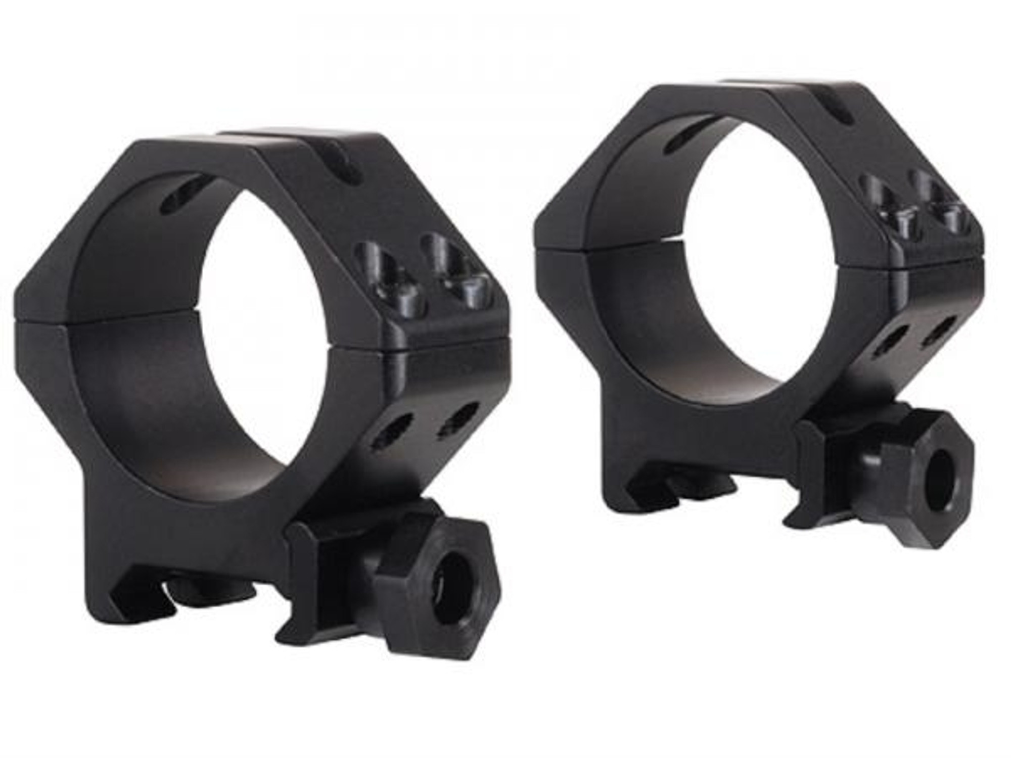 Four Hole Tactical Rings 30Mm Low Matte