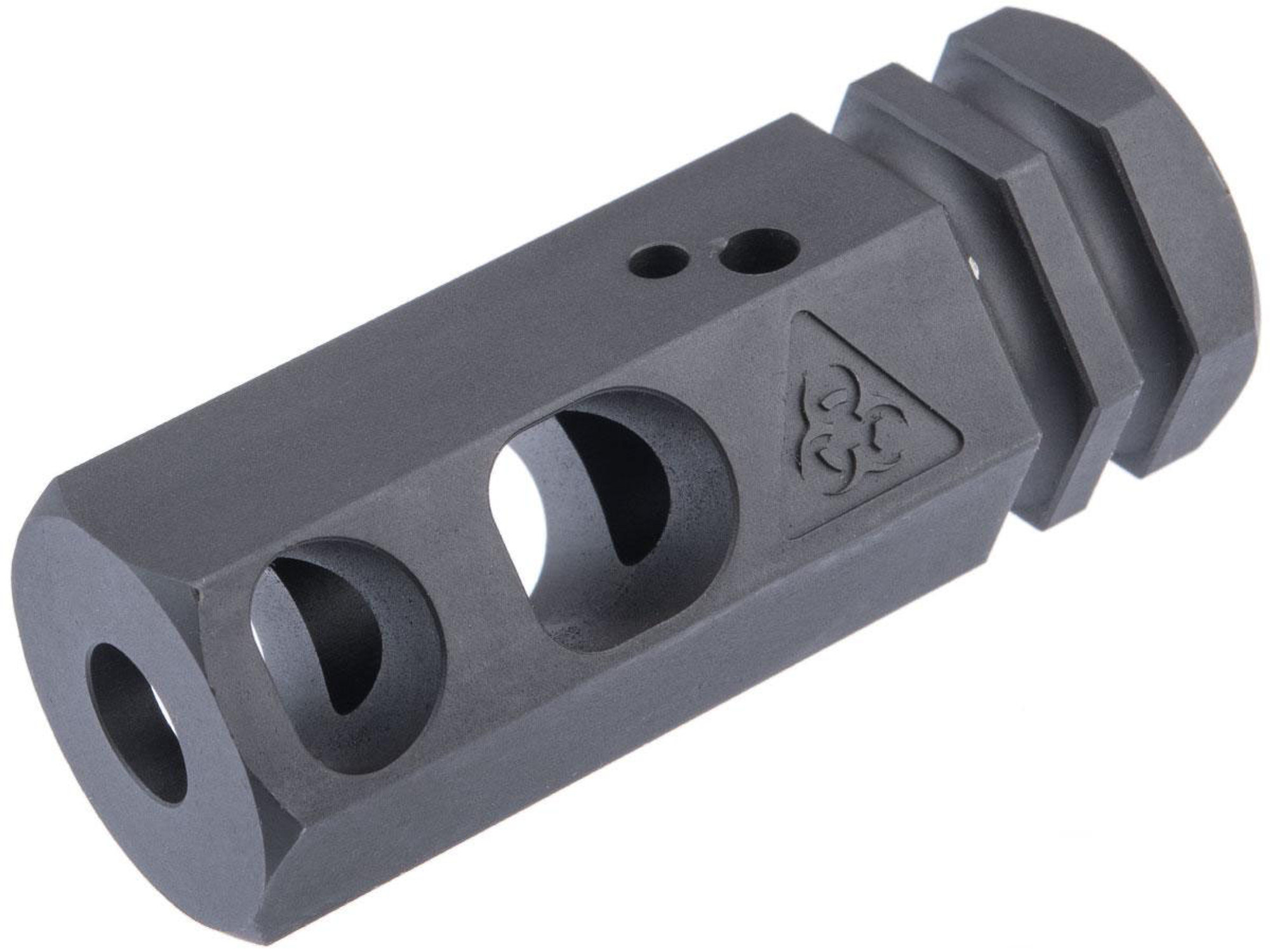 EMG Black Rain Ordnance HCC Hexagonal Competition Compensator for Airsoft Rifles