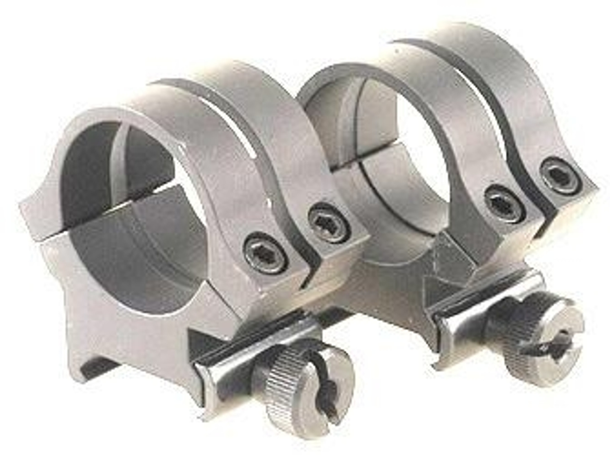 Quad-lock 1" Rings High Extension Silver