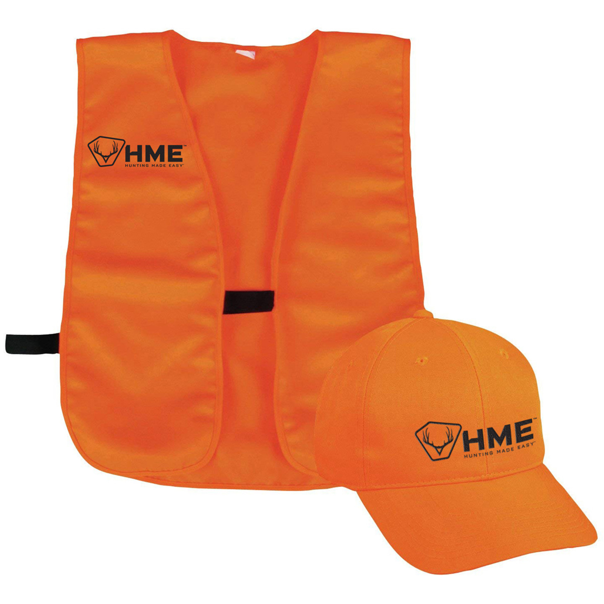 Safety Vest Orange W/ Hat