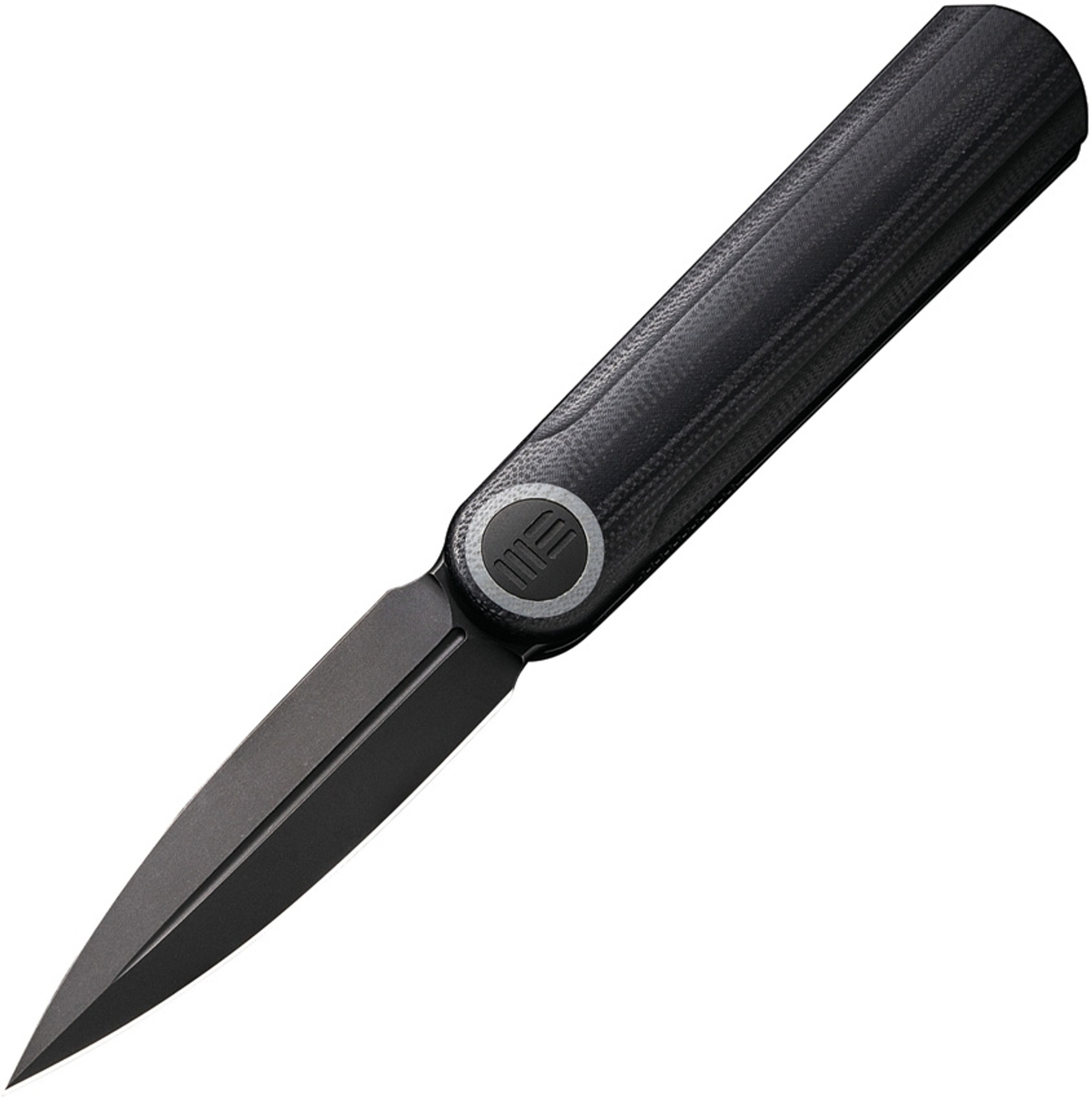 WE Knife Eidolon Dagger Flipper Folding Knife - Black G10