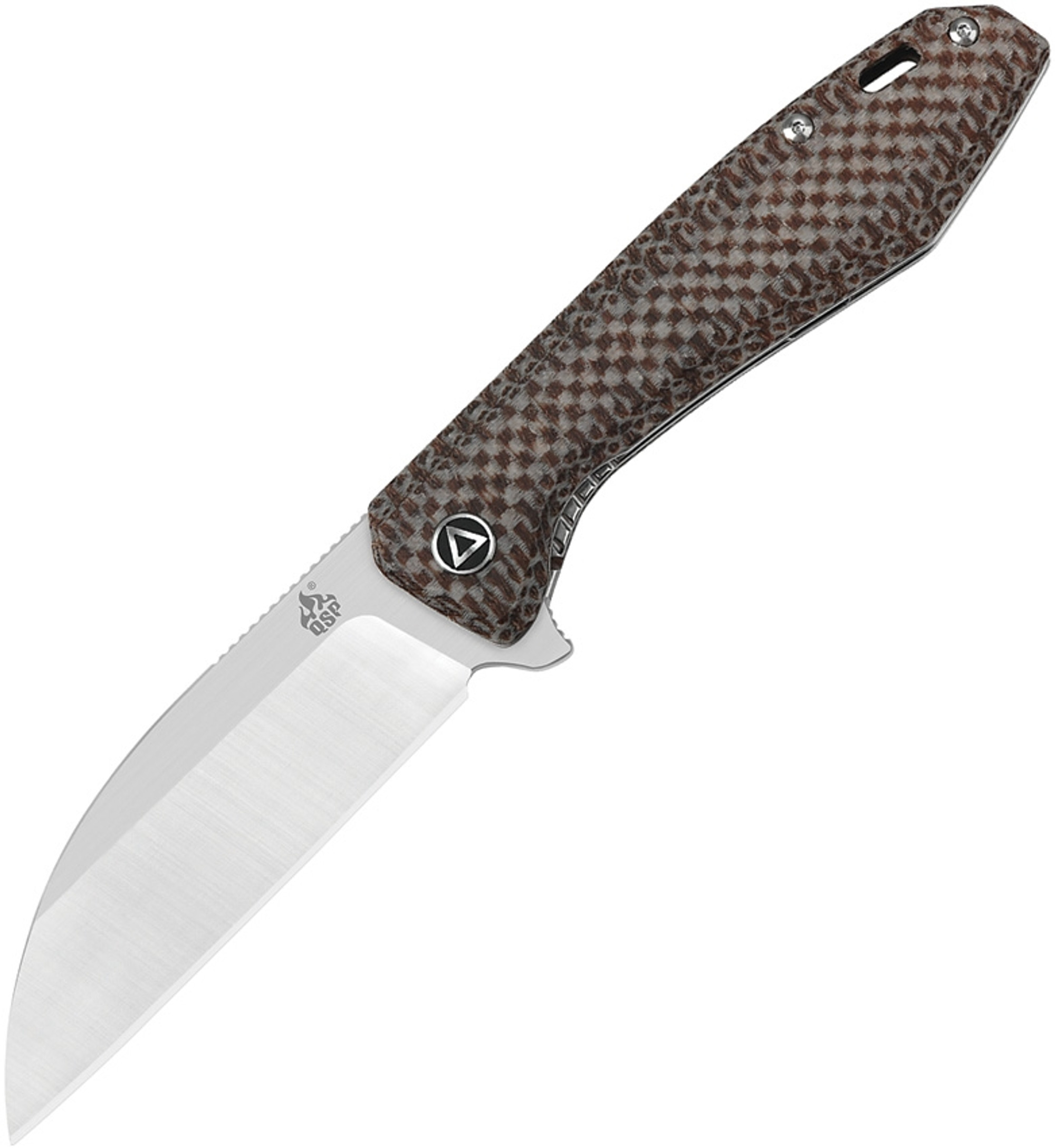 Pelican Linerlock Brown Satin