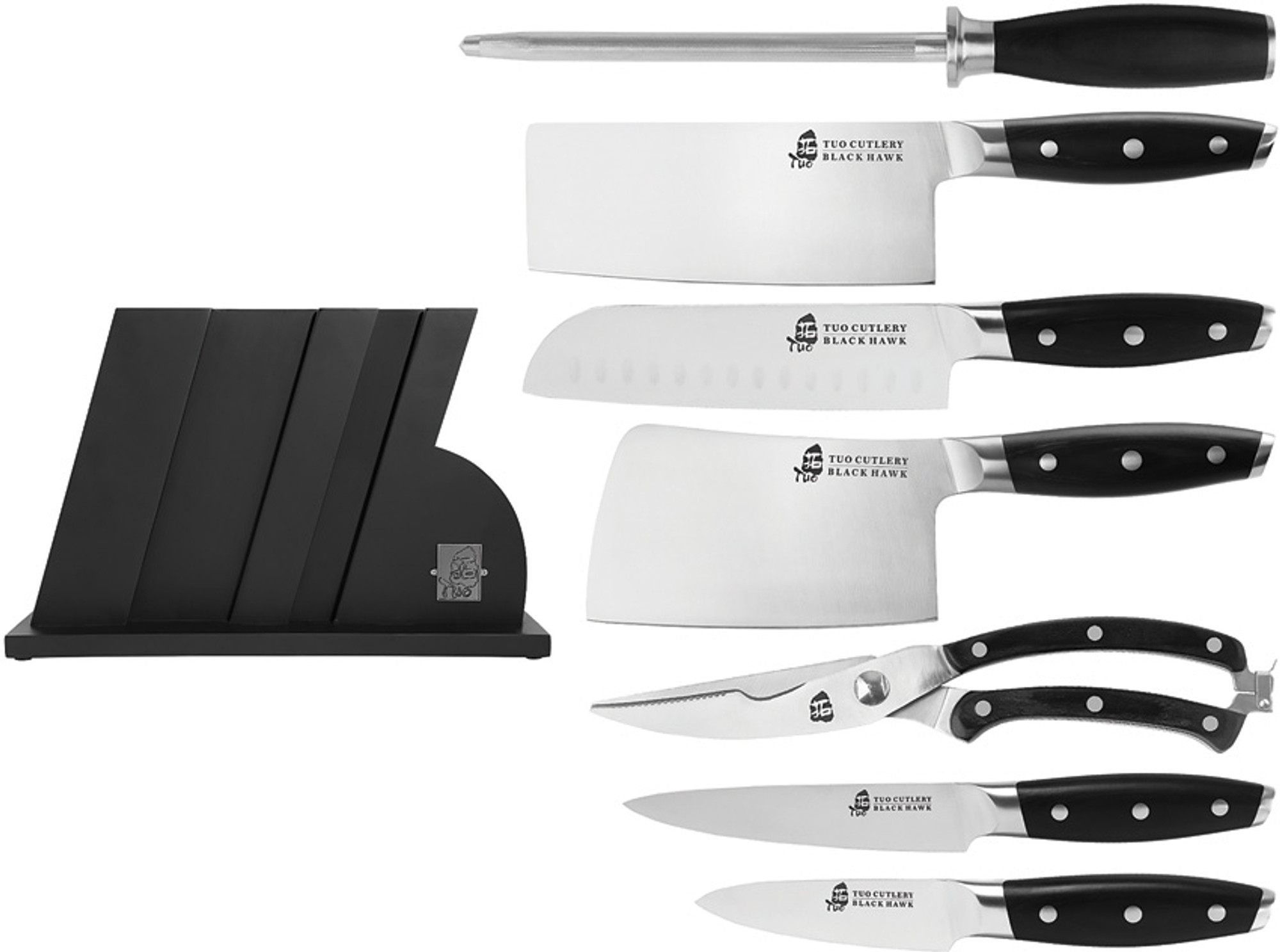 Black Hawk 8pc Kitchen Set