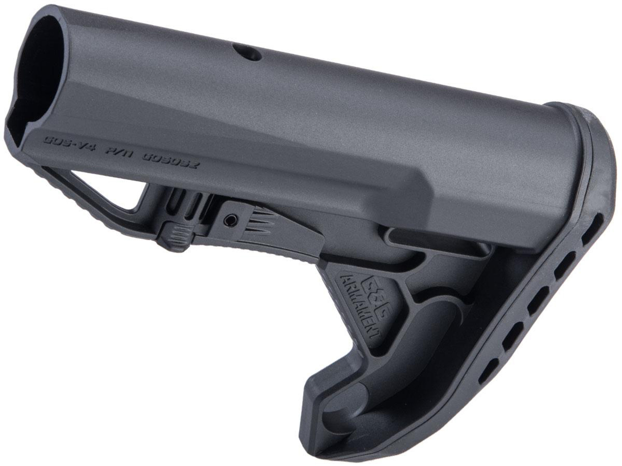 Ranger Armory Delta Style Stock for M4/M16 Airsoft AEG Rifles (Color:  Black) - US Airsoft, Inc.