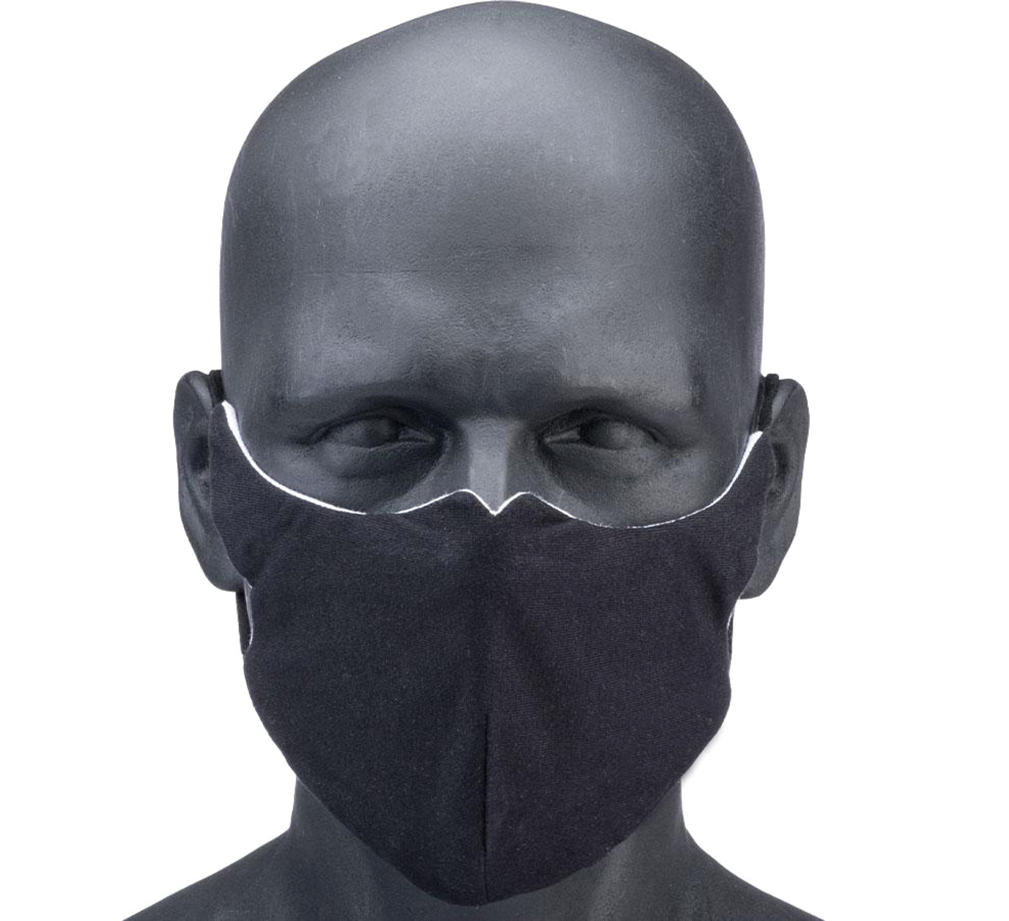 Vi Mask Anti Viral Nanotech Face Mask Size Black Hero Outdoors 6051