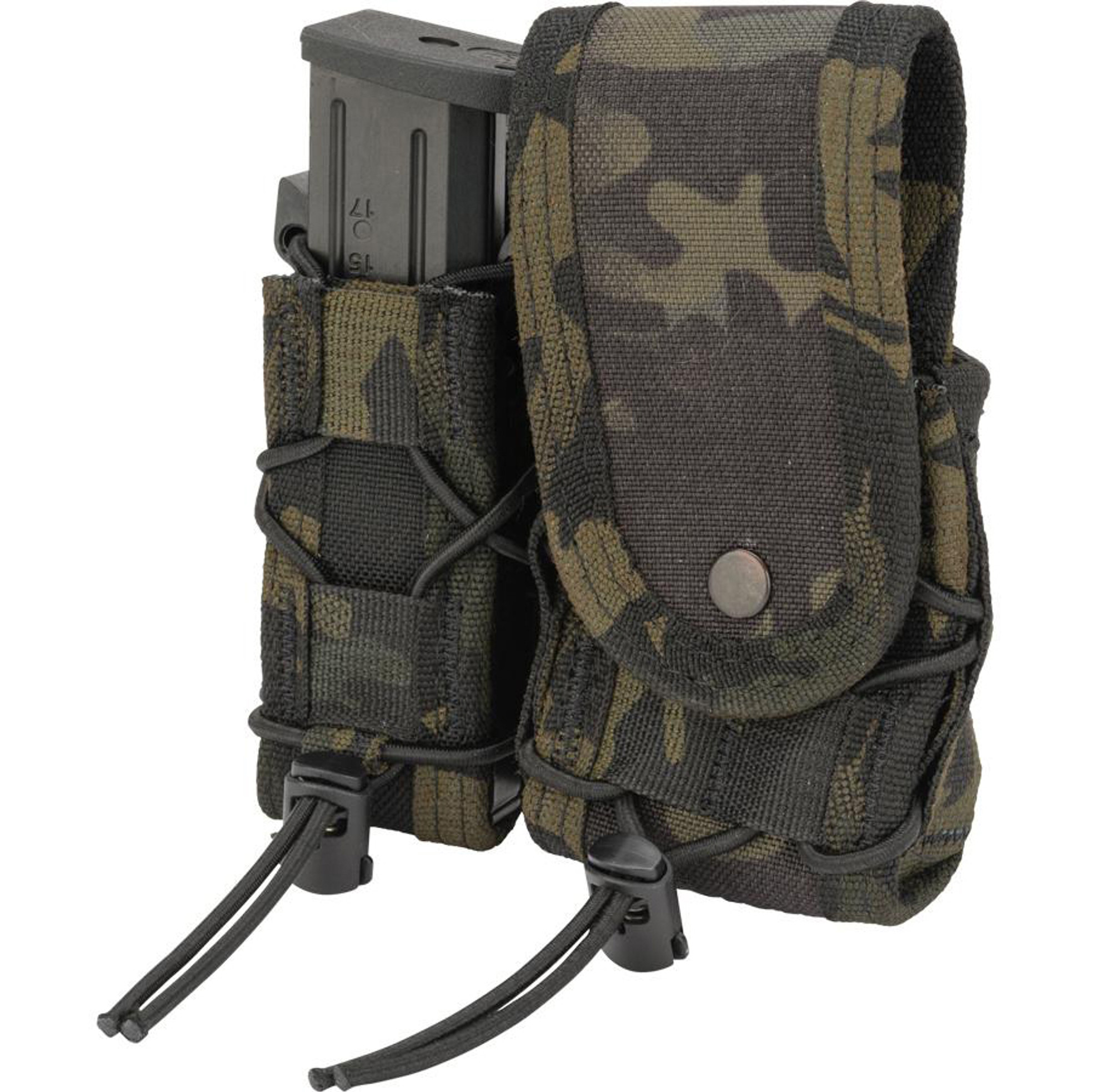 HSGI High Speed Gear Duty LEO Covered MOLLE Mount TACO (Color: Multicam Black)