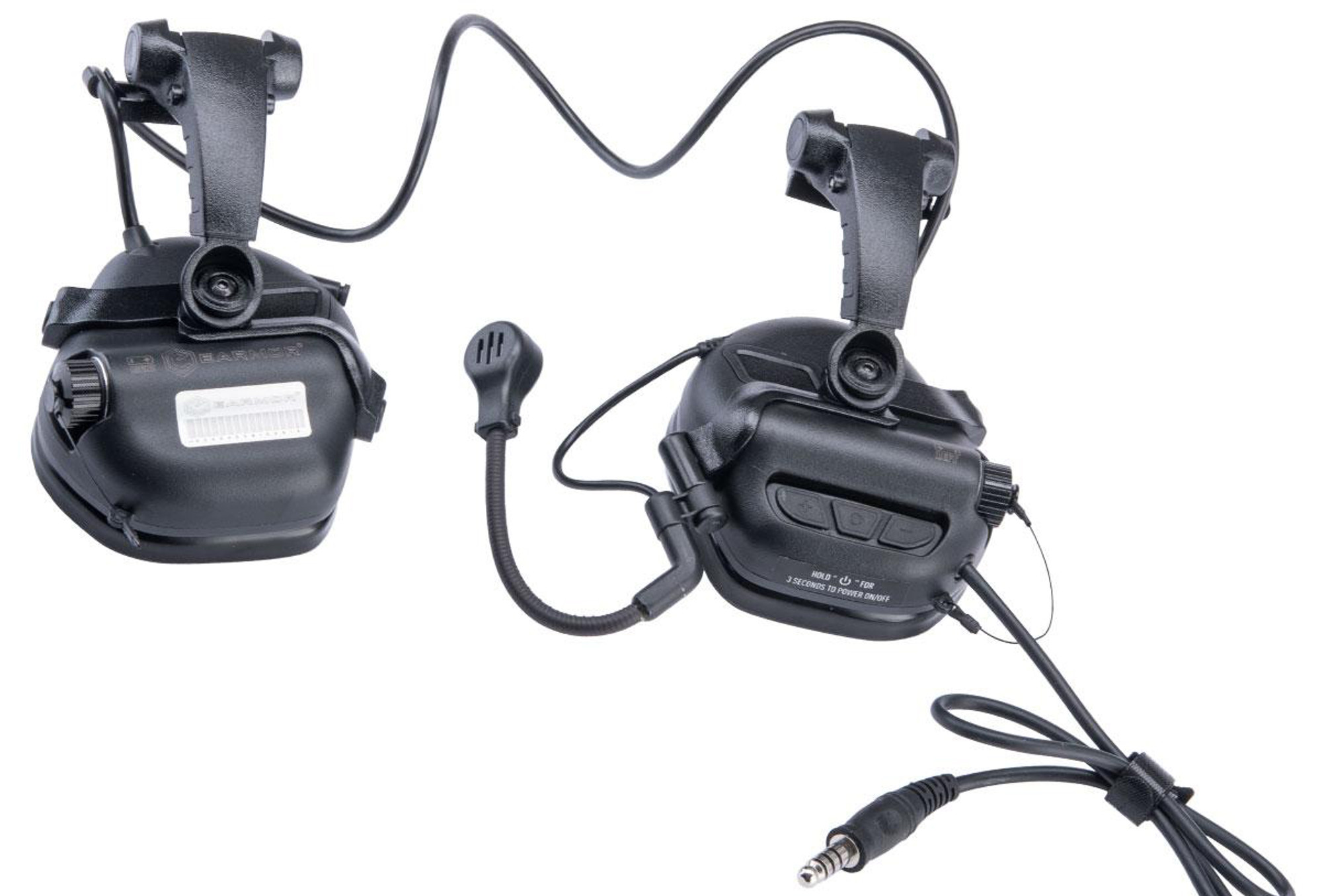 Earmor M32X Mark 3 Tactical Communications Headset for FAST Style ARC Rails
