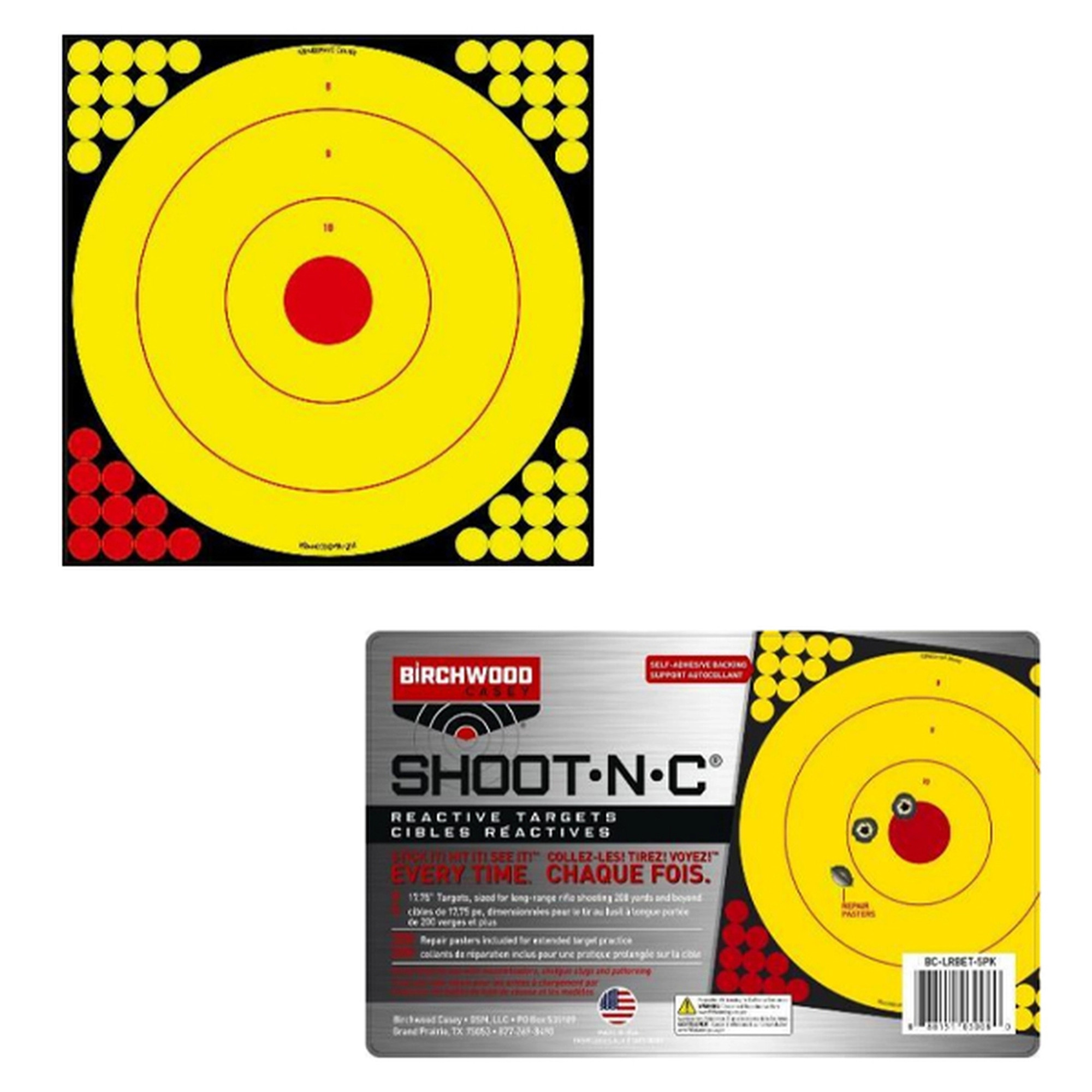 Long Range Bullsete Target 5Pk