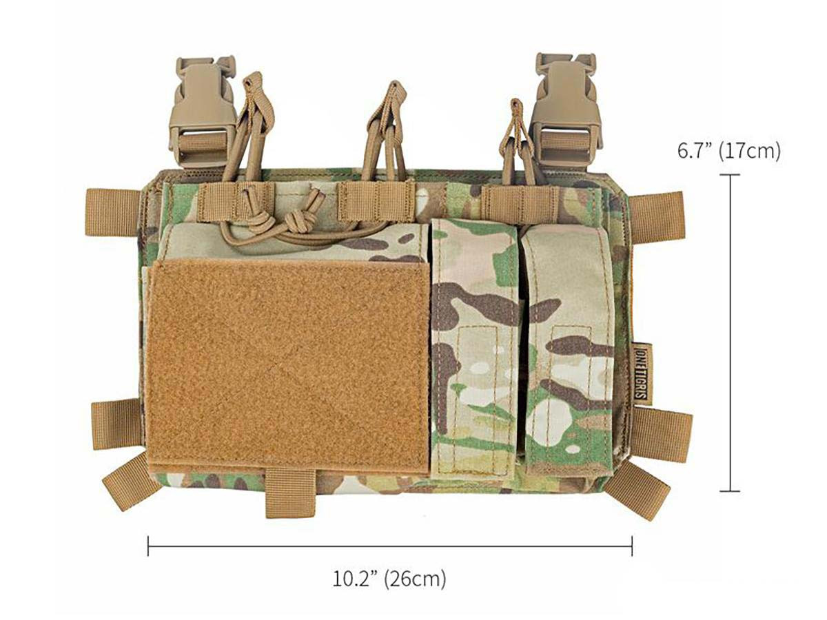 OneTigris Tactical Placard for Chest Rigs and Plate Carriers (Model ...