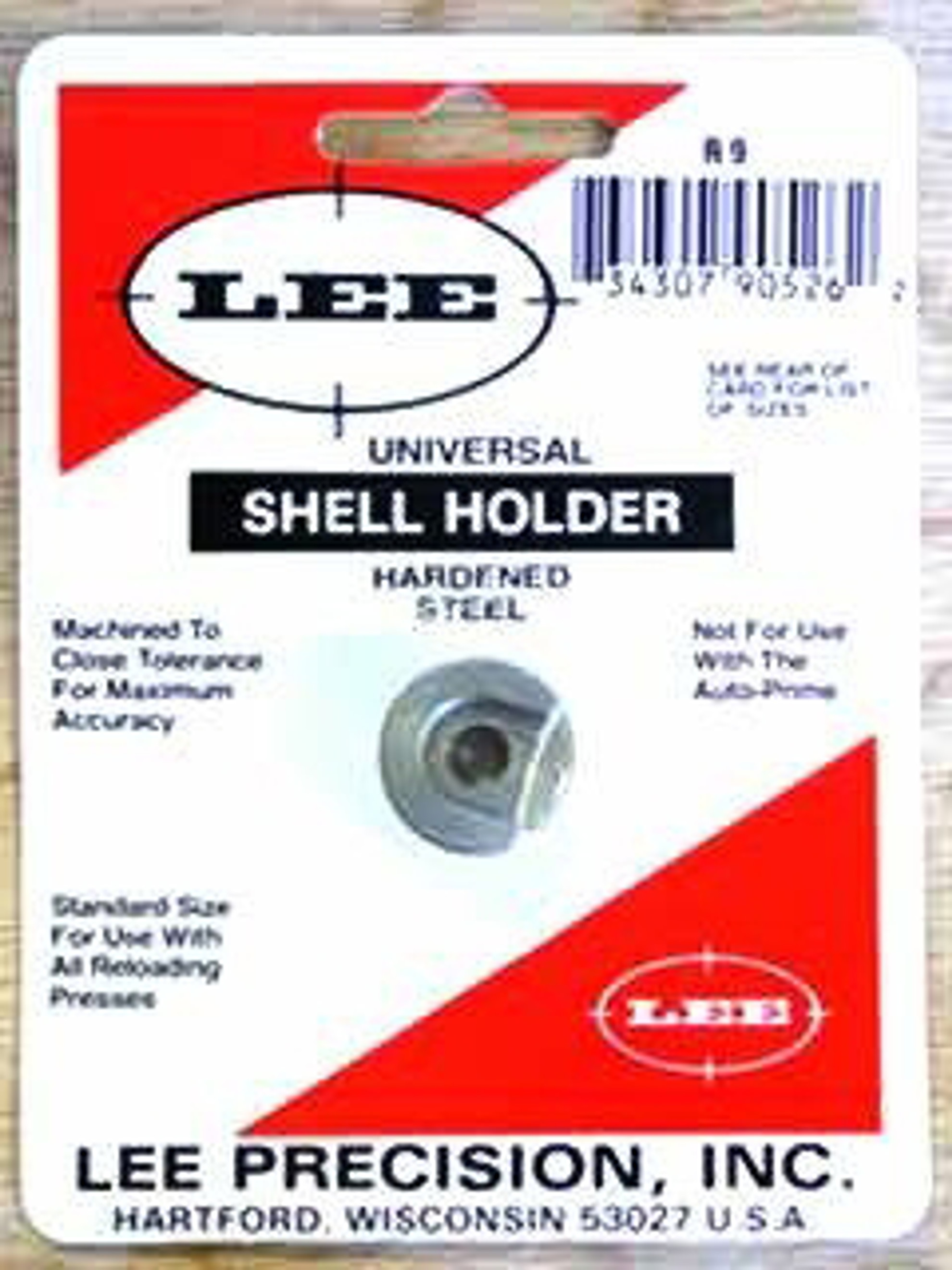 Shell Holder #9 LEE-90526 
