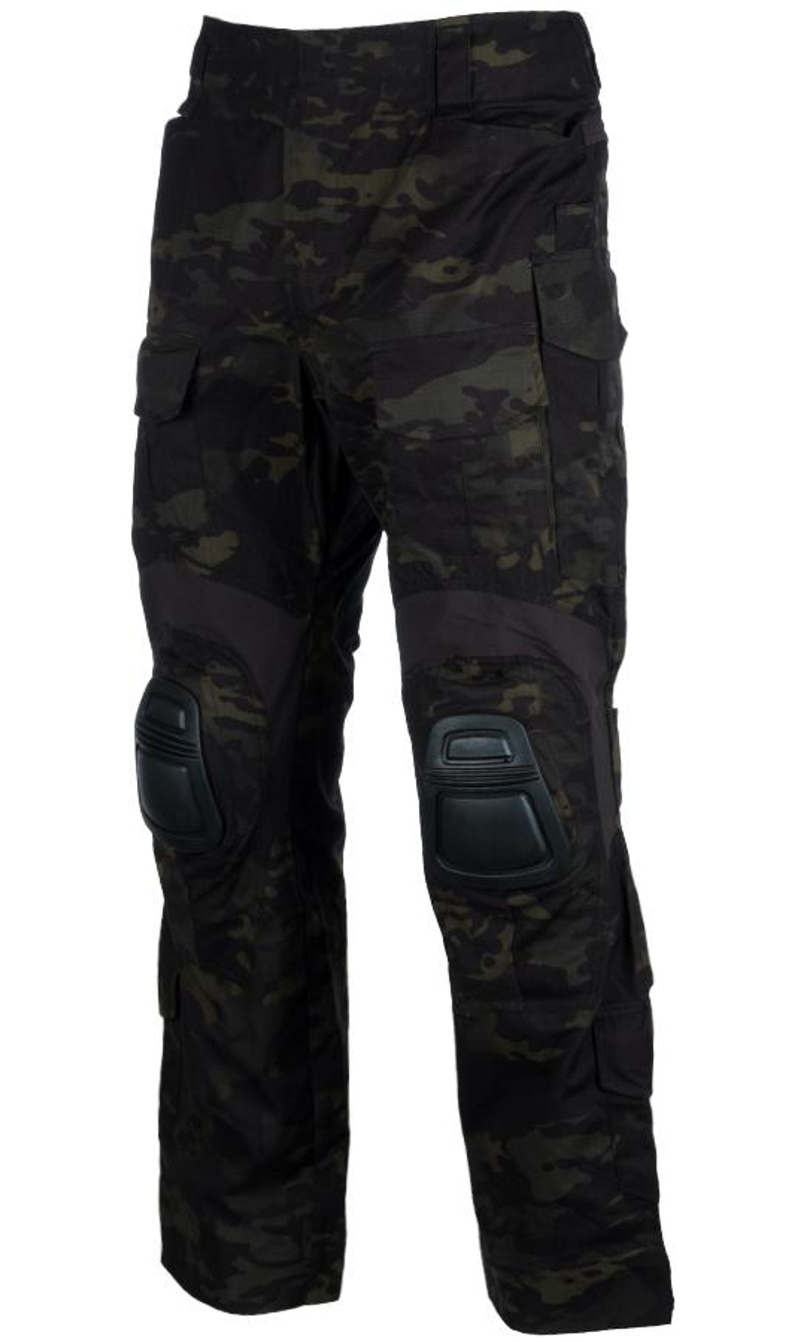 EmersonGear Blue Label Combat Pants w/ Integrated Knee Pads (Color: Multicam Black)