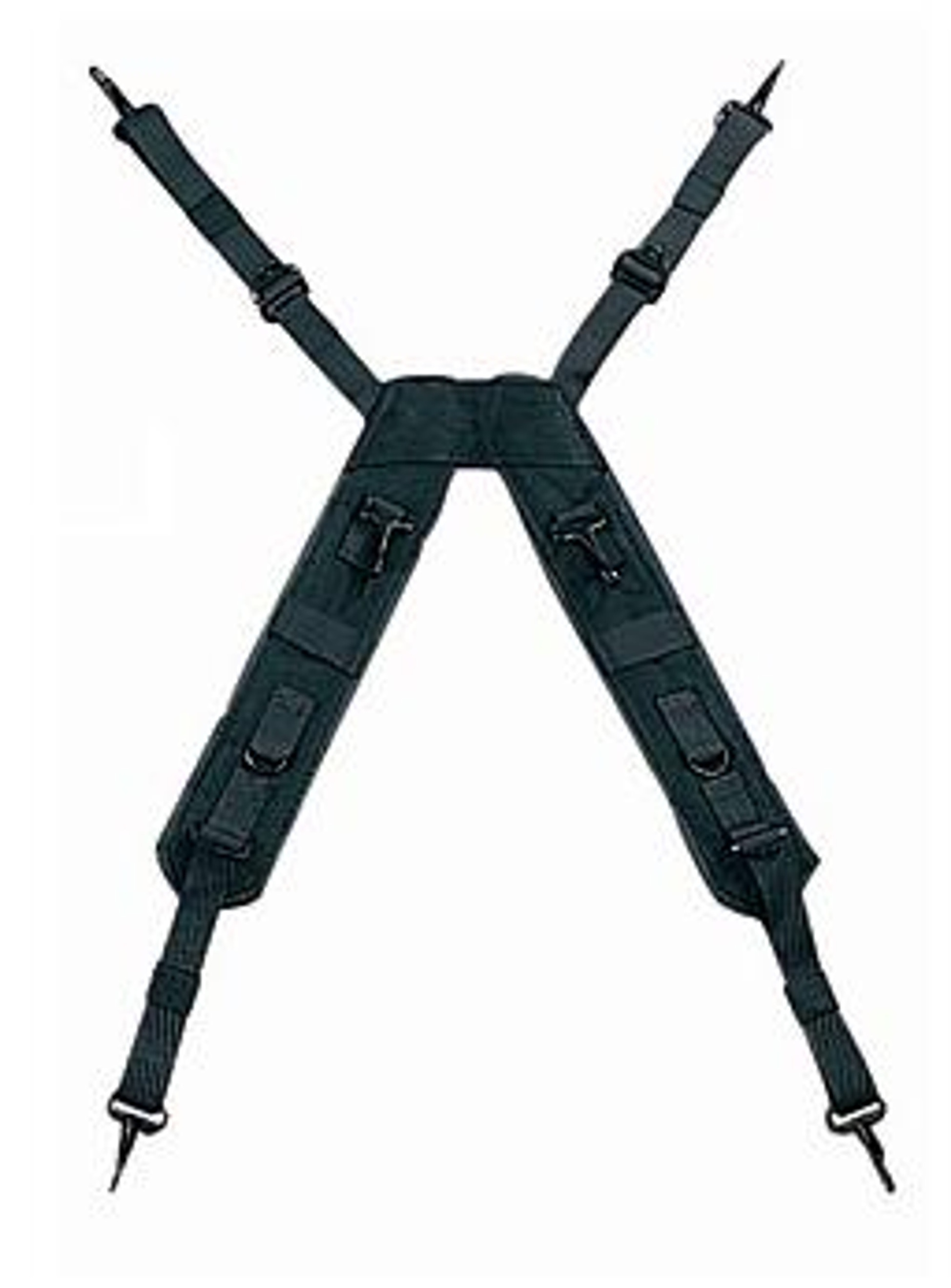 Rothco G.I. Type "H" Style LC-1 Suspenders- Black