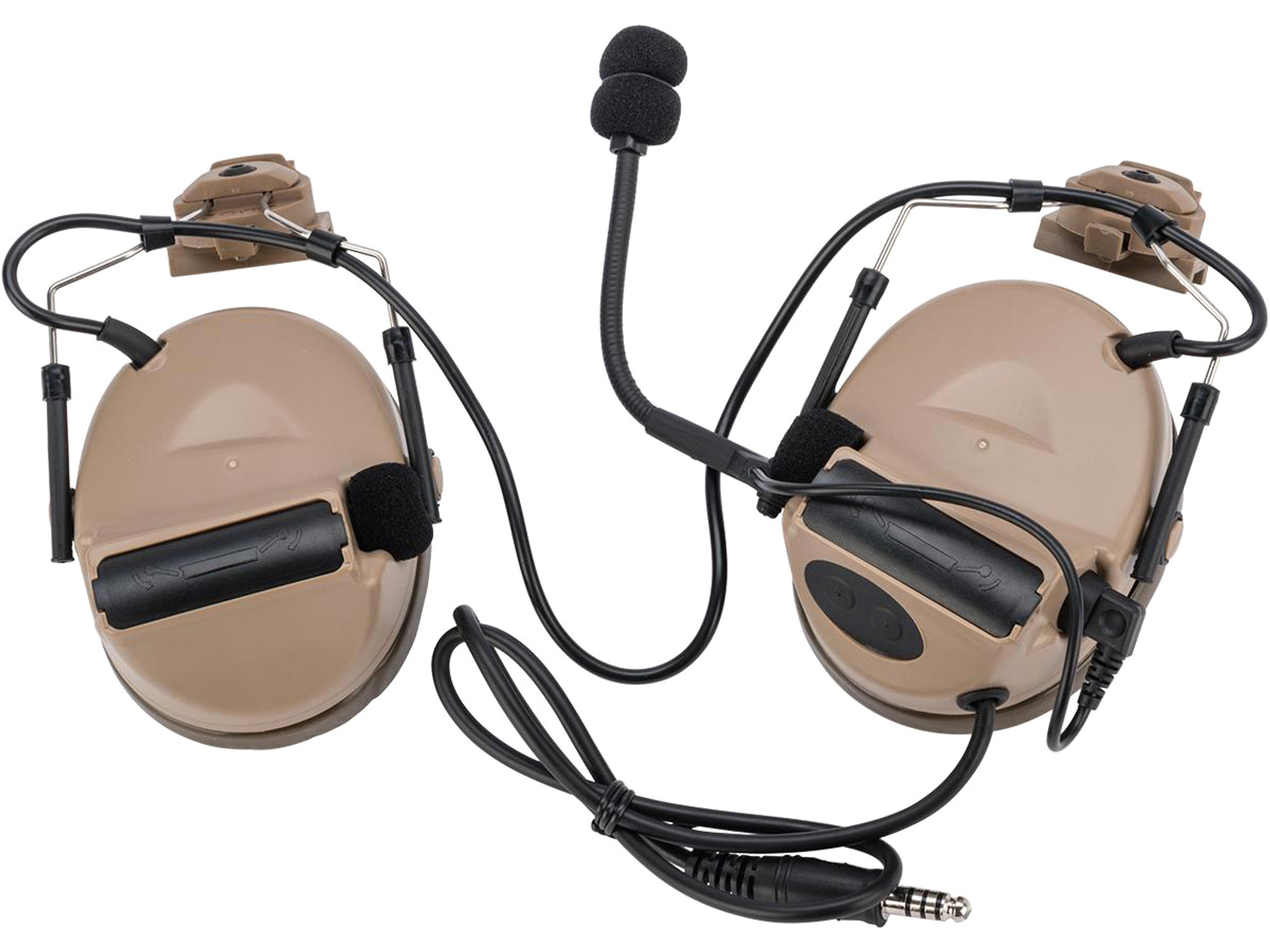 Element Z031 Military Style Noise Canceling Headset for FAST Helmets