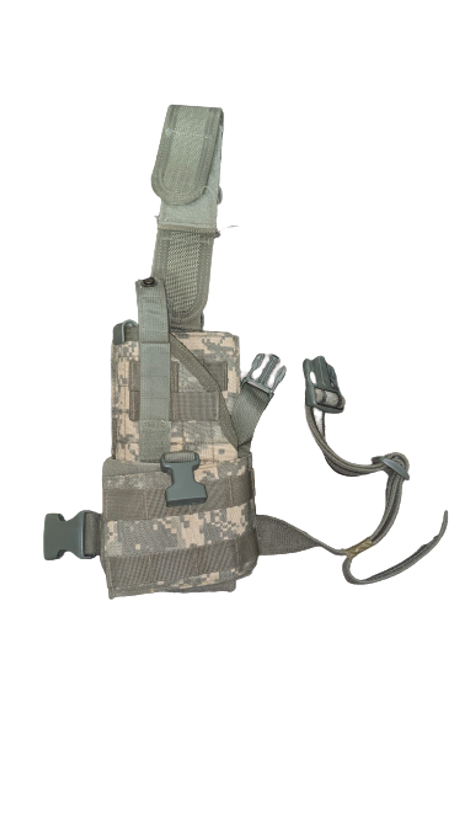 U.S. Armed Forces EAGLE INDUSTRIES ACU Digital Drop Leg Molle Universal Holster