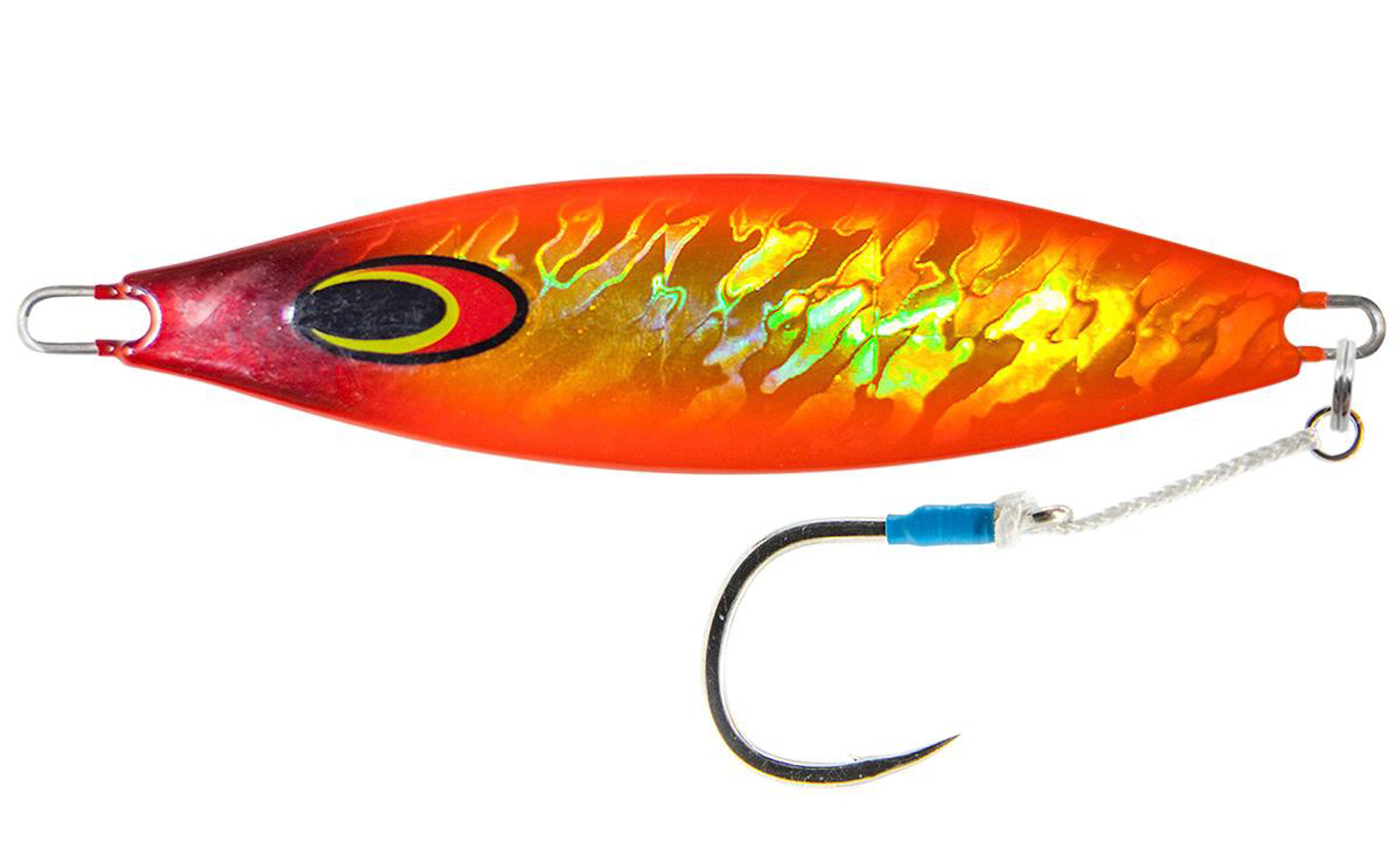 Nomad Design "The Buffalo" Slow Pitch Fishing Jig (Color: Orange Warbler)