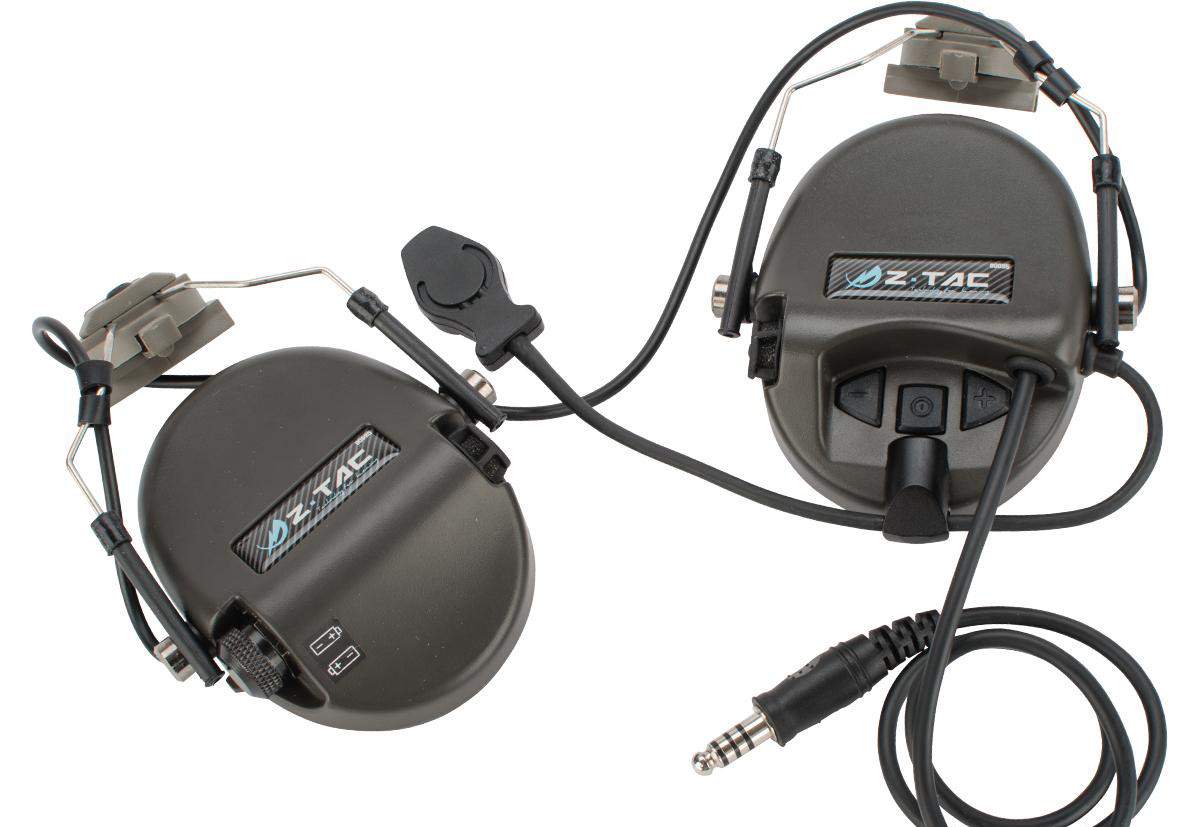 Element Z034 Tactical Communications Headset w/ Noise Cancelling System ...