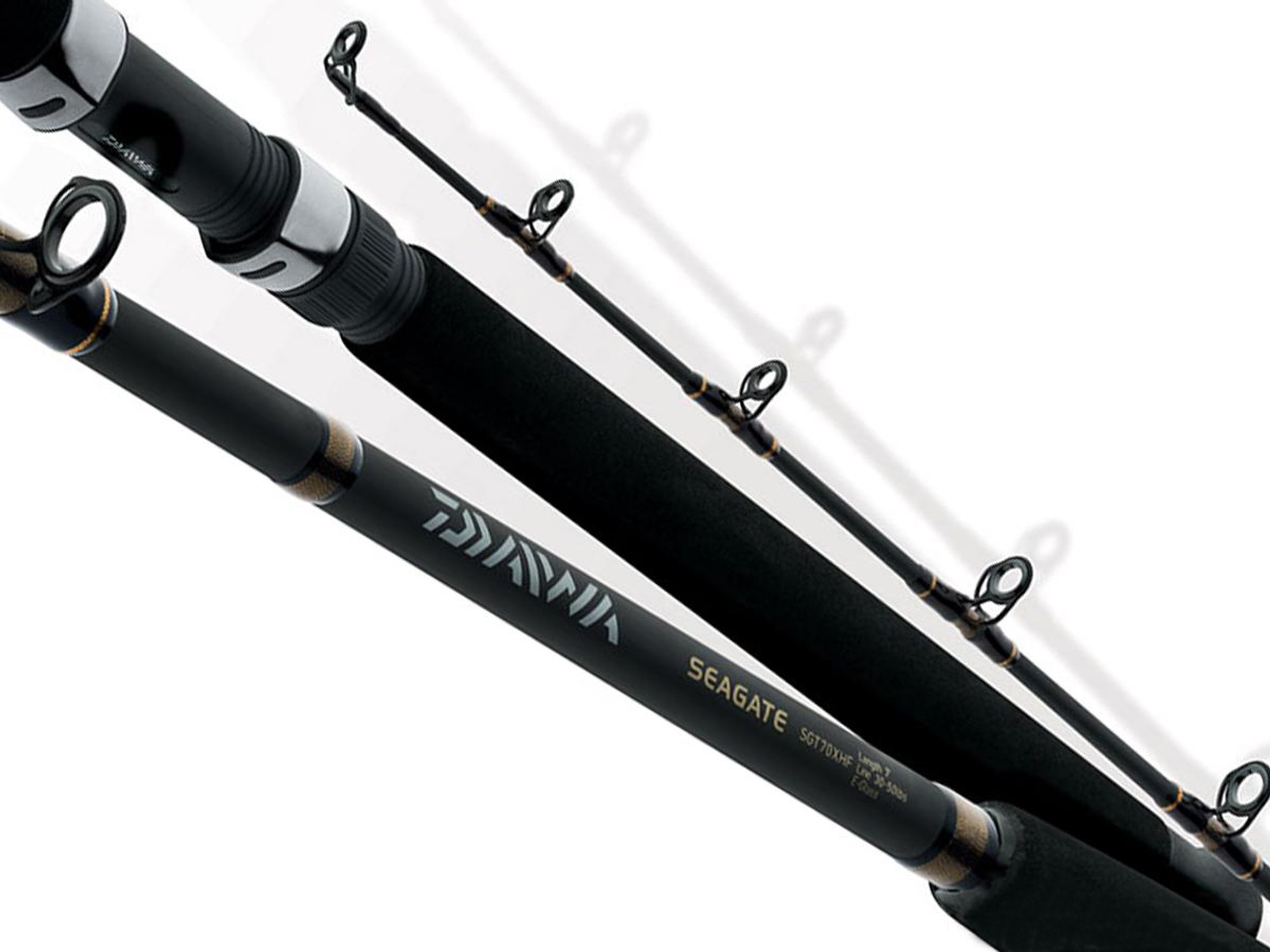 Daiwa Seagate Boat Trolling Fishing Rod (Model: SGT56MF-QRT) - Hero Outdoors