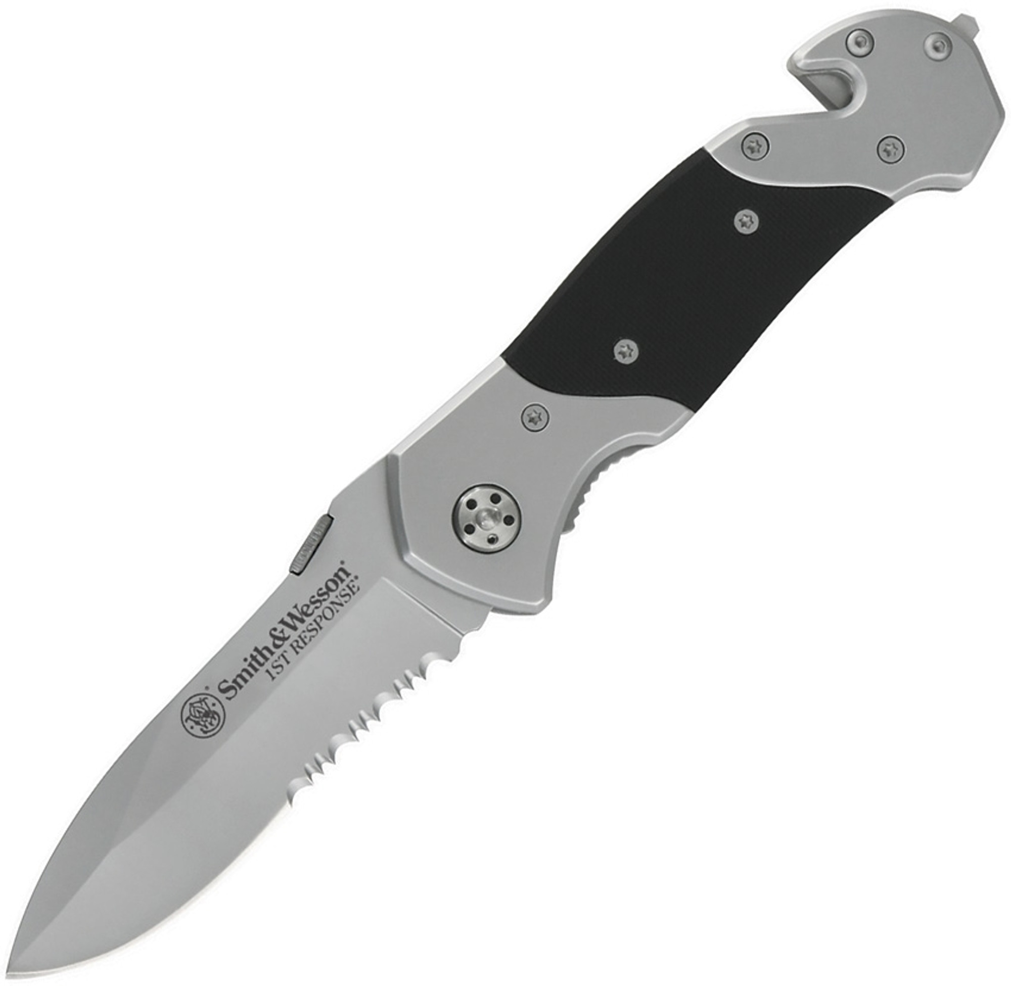 S&W First Response Folding Knife - Silver 