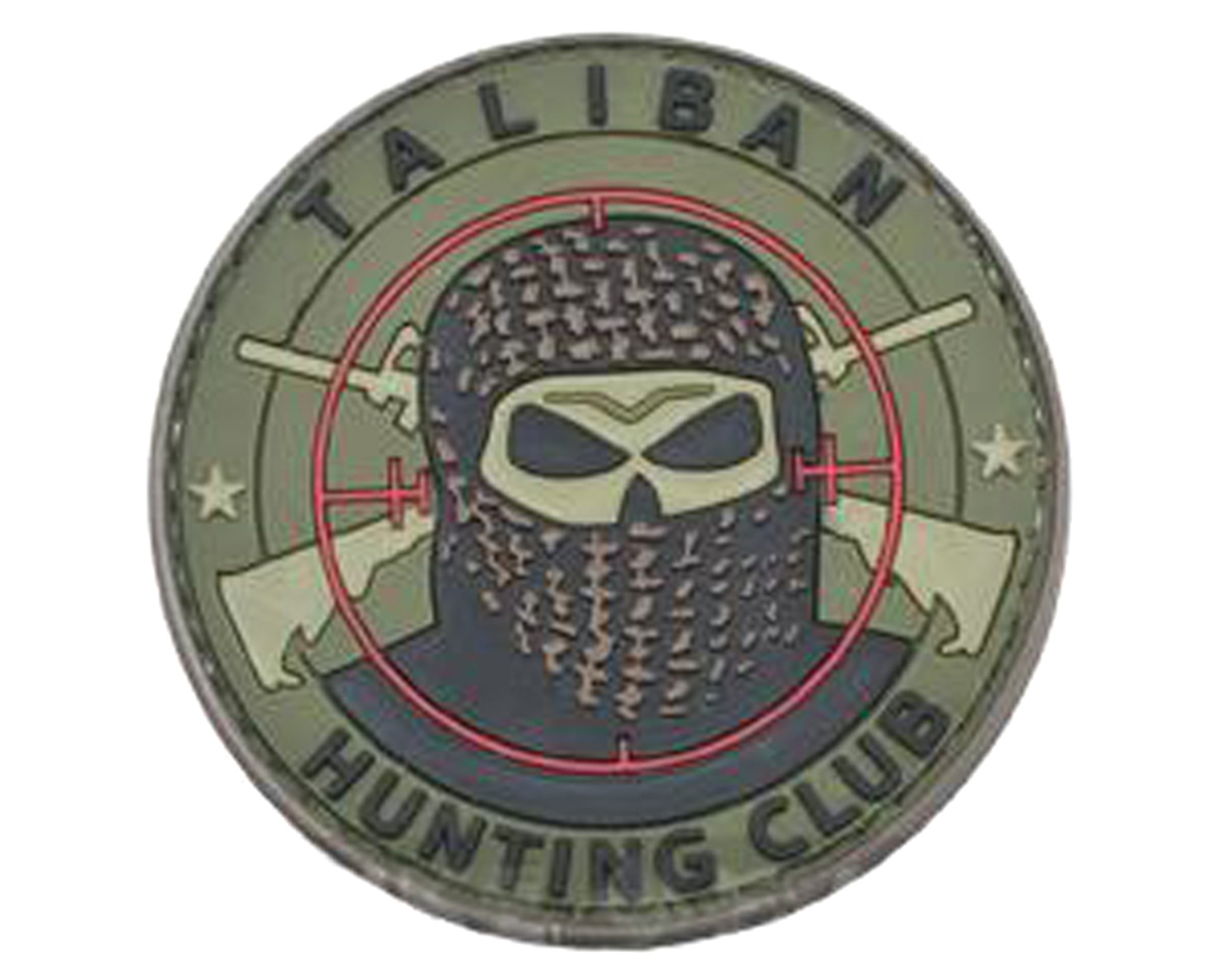 PVC Morale IFF Hook and Loop Patch - "Taliban Hunter"