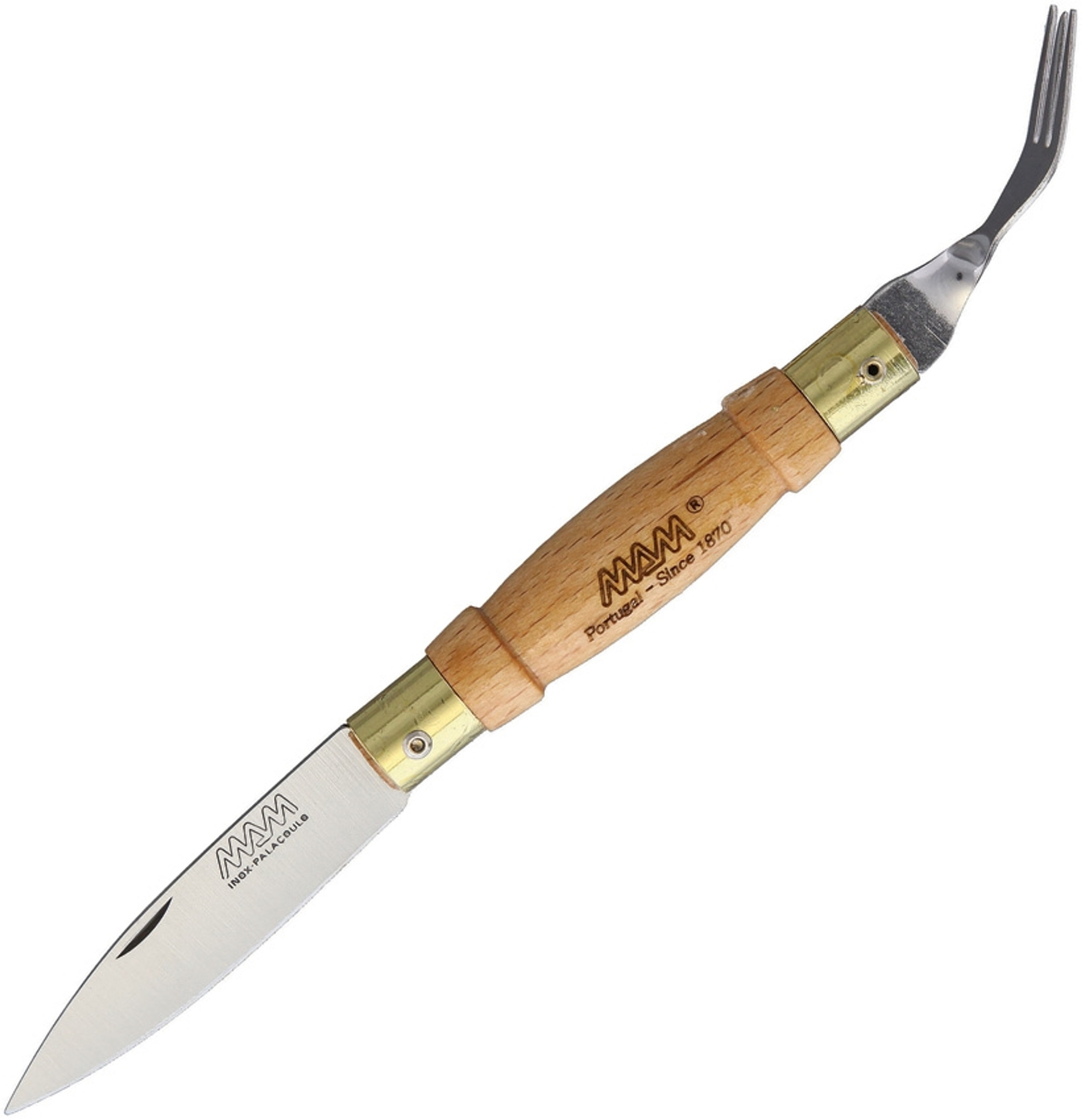 Large Pocket Knife with Fork