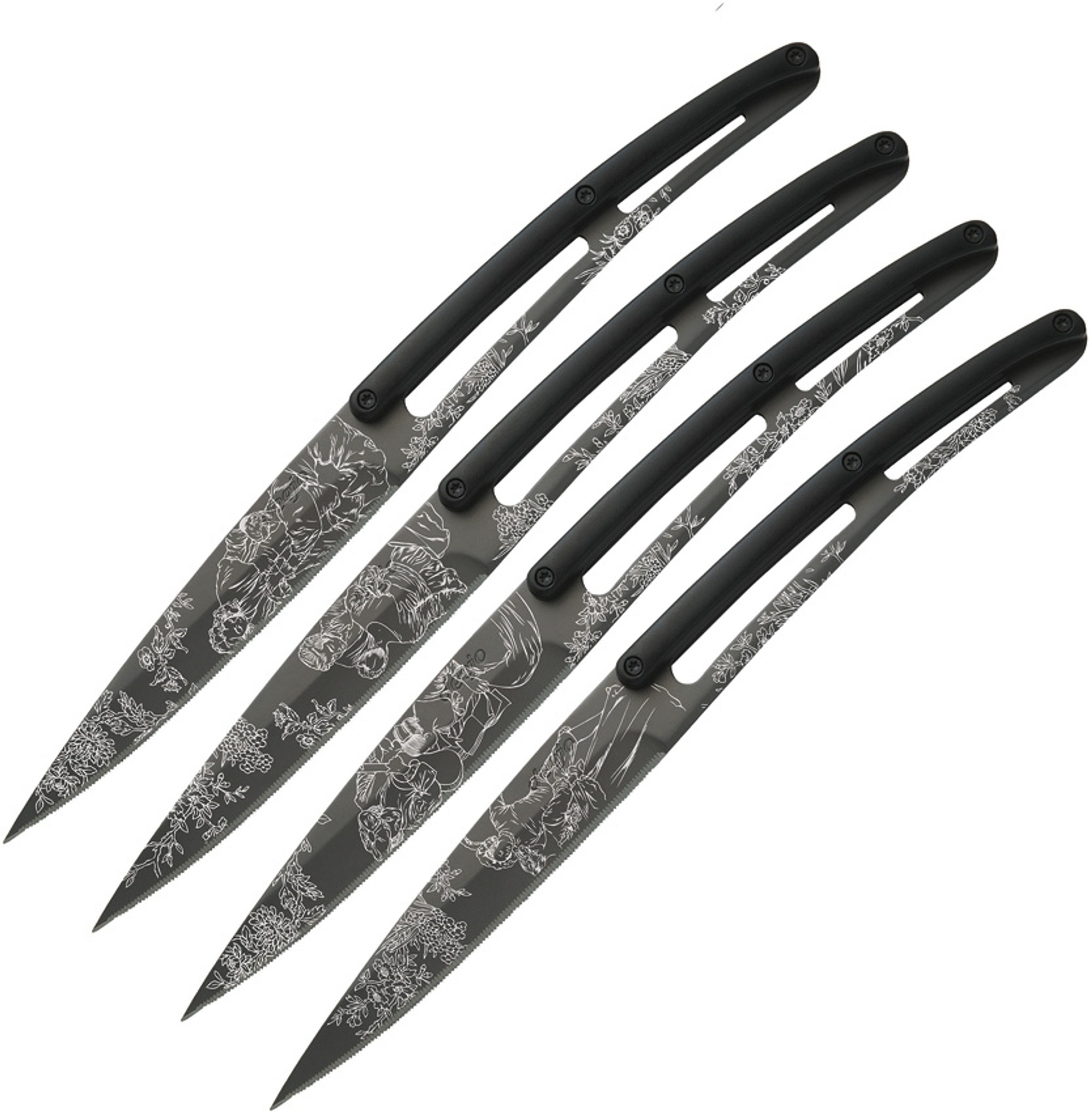 Bistro Steak Knife Set Toile