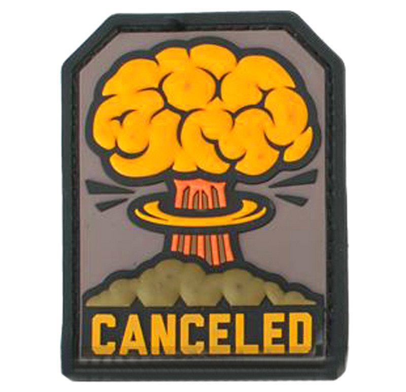 Mil-Spec Monkey "Canceled" PVC Morale Patch