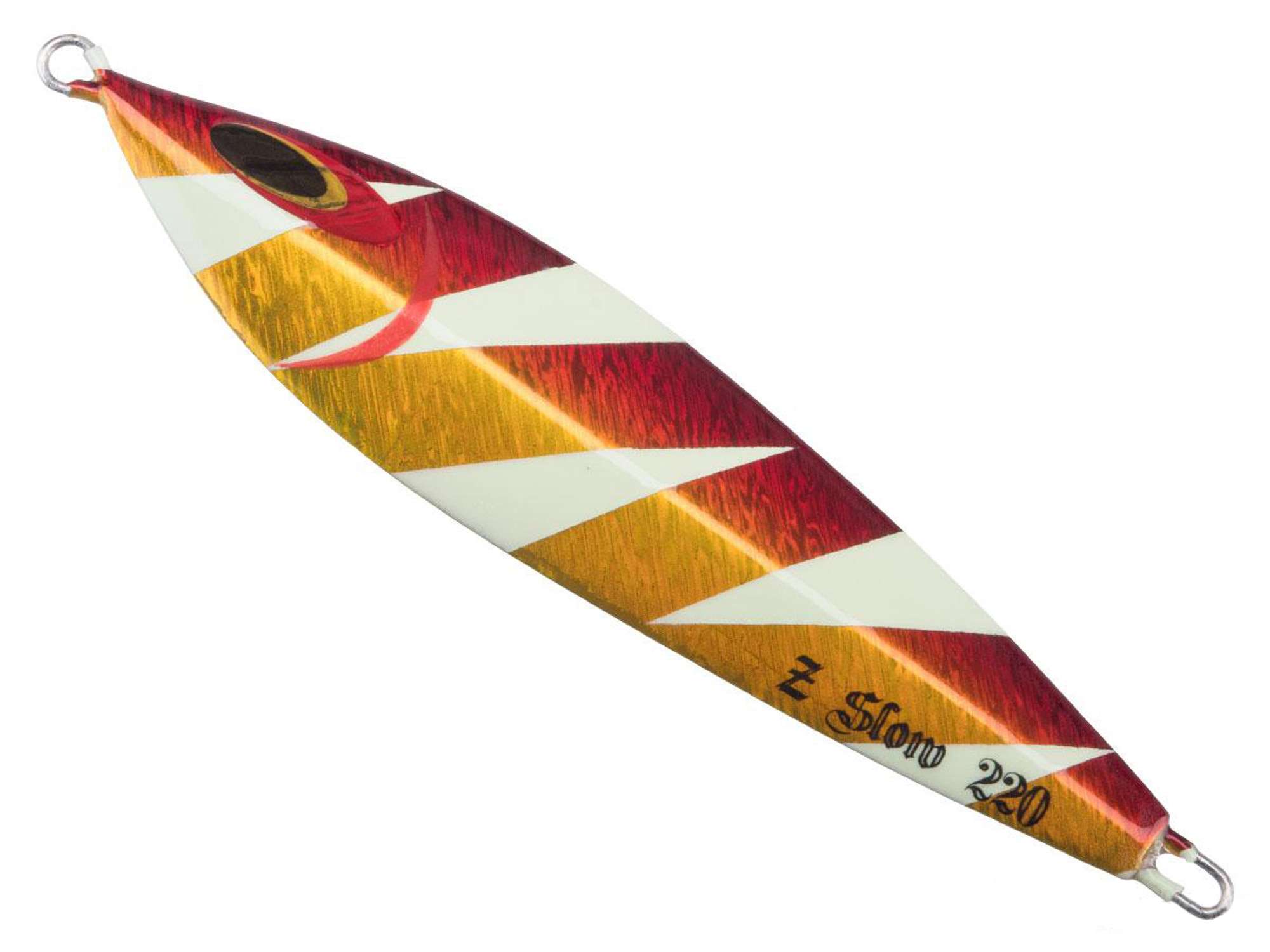 Sea Falcon "Z Slow" Deep Sea Fishing Jig (Model: Red Gold / 220g)