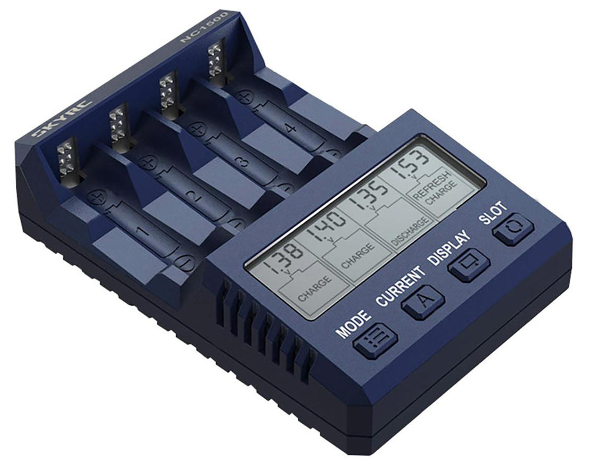 SkyRC NC1500 AA / AAA Battery Charger & Analyzer