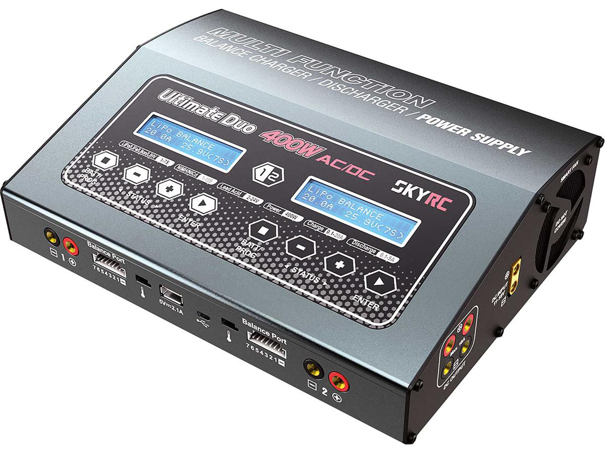 SkyRC Ultimate Duo 400W Smart Balance Charger / Discharger / Power Supply