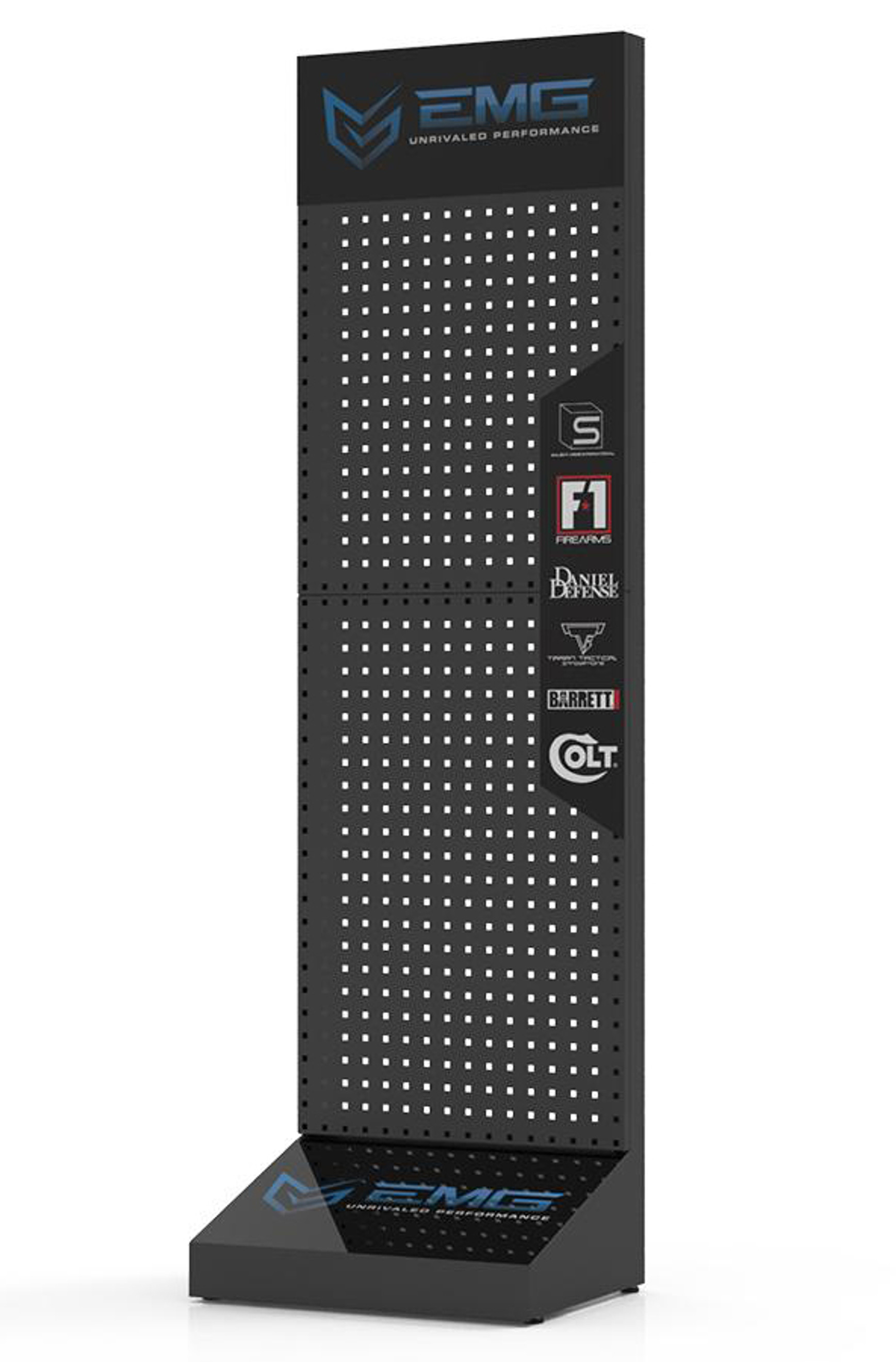 EMG "Battle Wall" Weapon Display & Storage Solution Single-Sided Vertical Rack