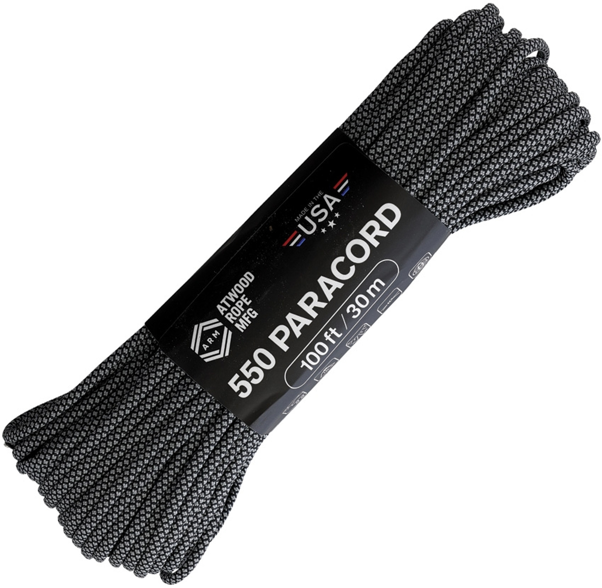 Parachute Cord Diamond Black