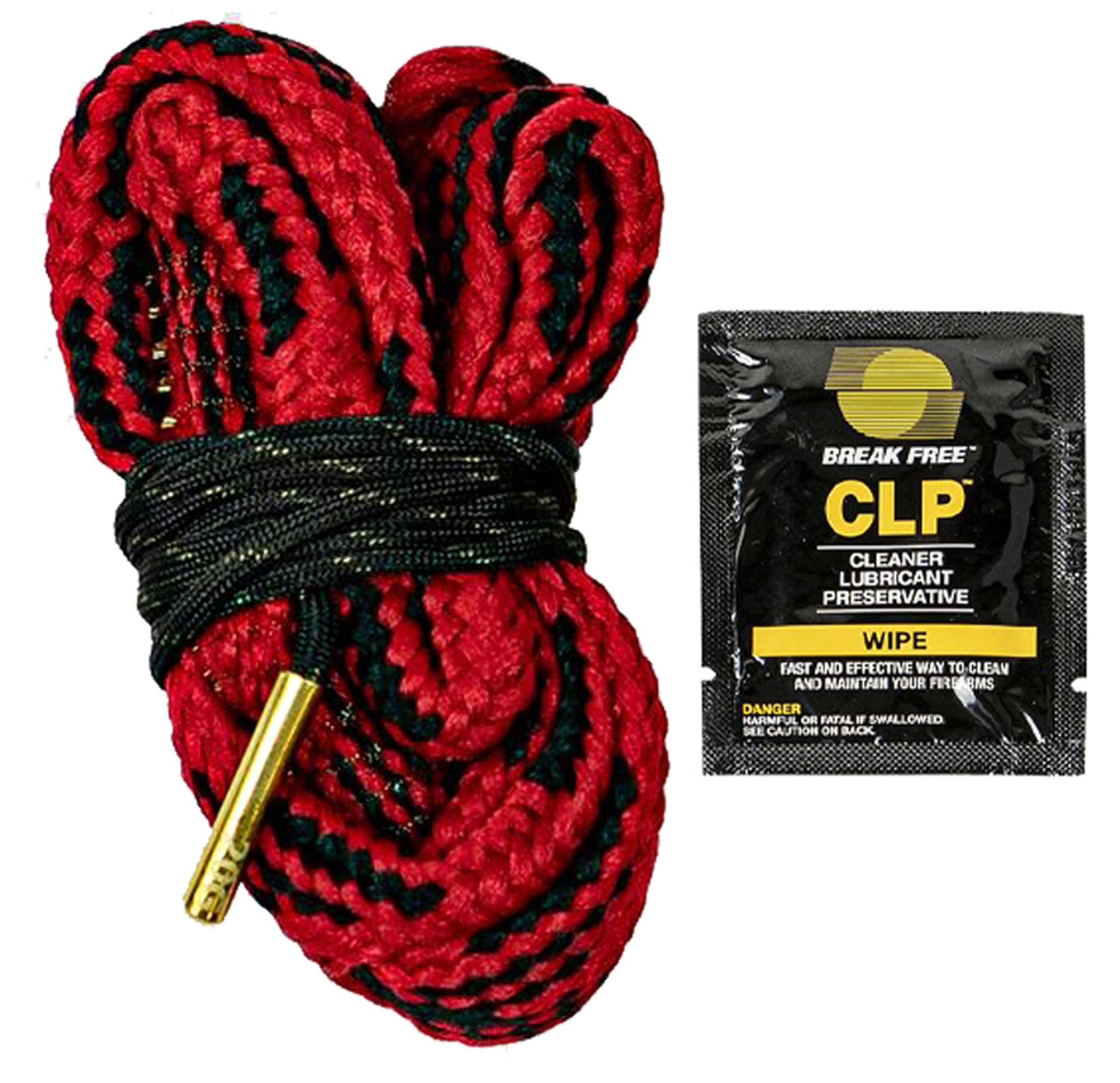 .380/.357/.38/9mm Pull Through Rope W/ CLP Wipe