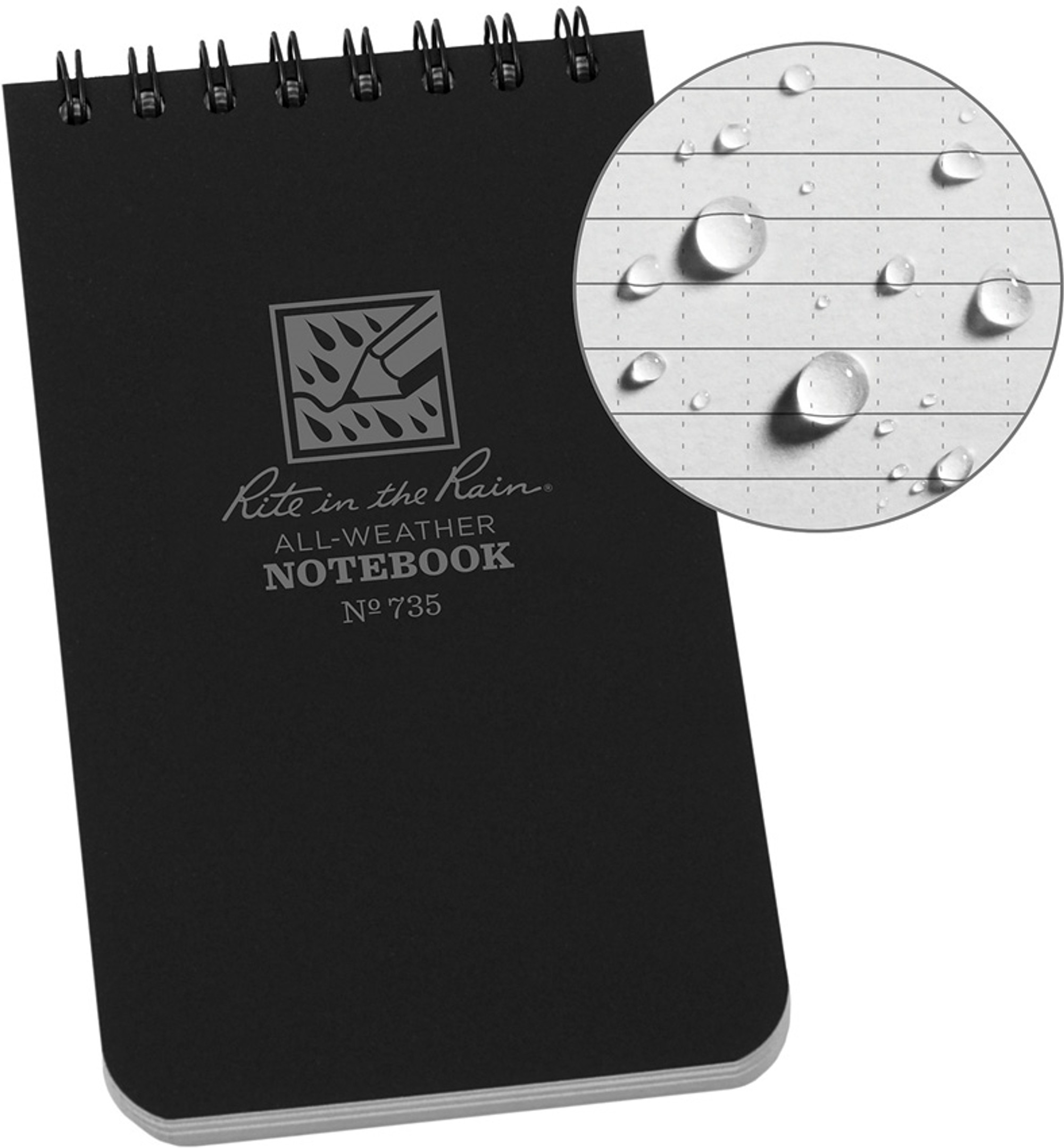 3in x 5in Top Spiral Notebook RITR735L