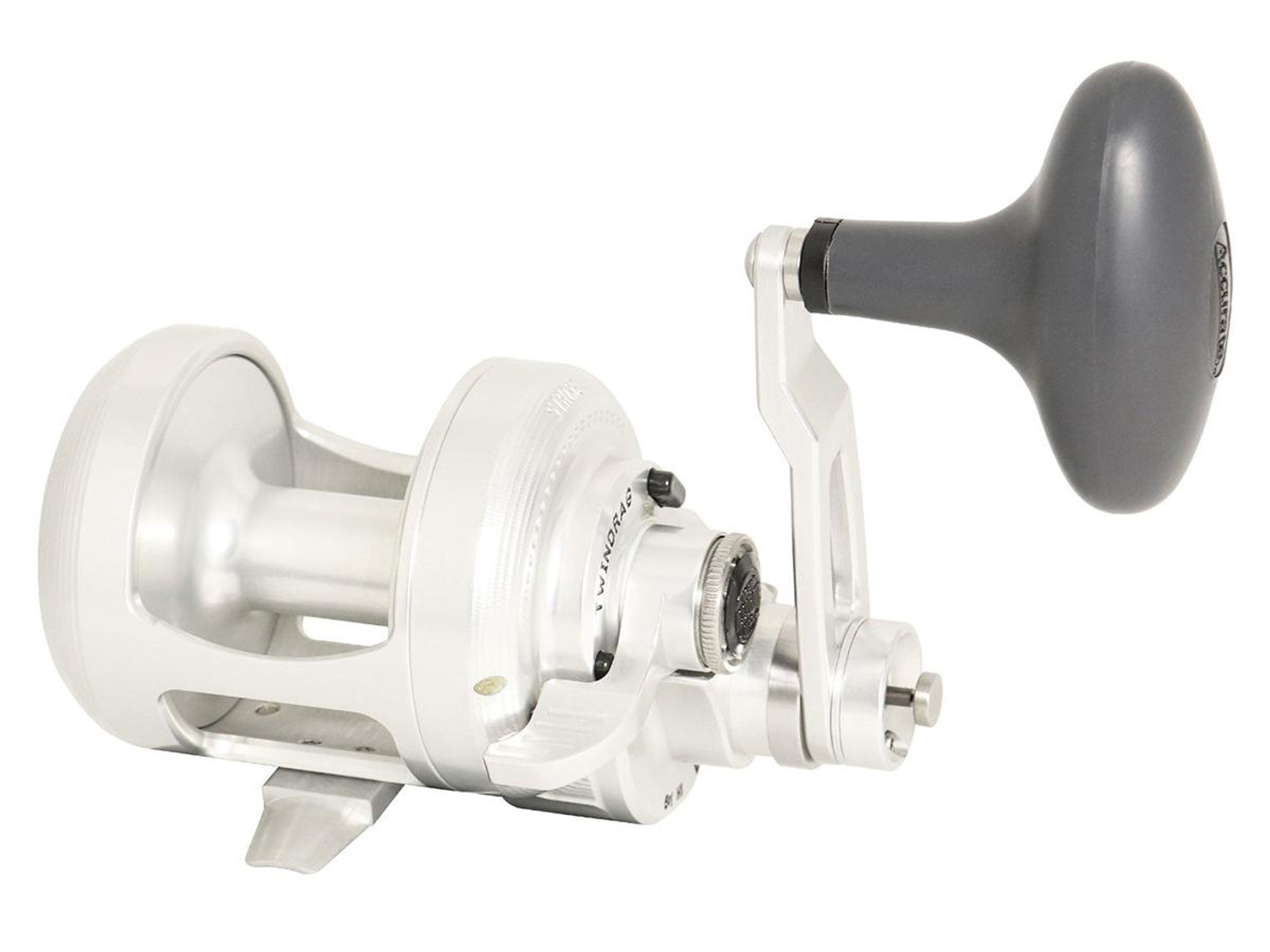 Accurate Fishing "Dauntless" Reel (Model: DX2-600 / 2-Speed / Silver)