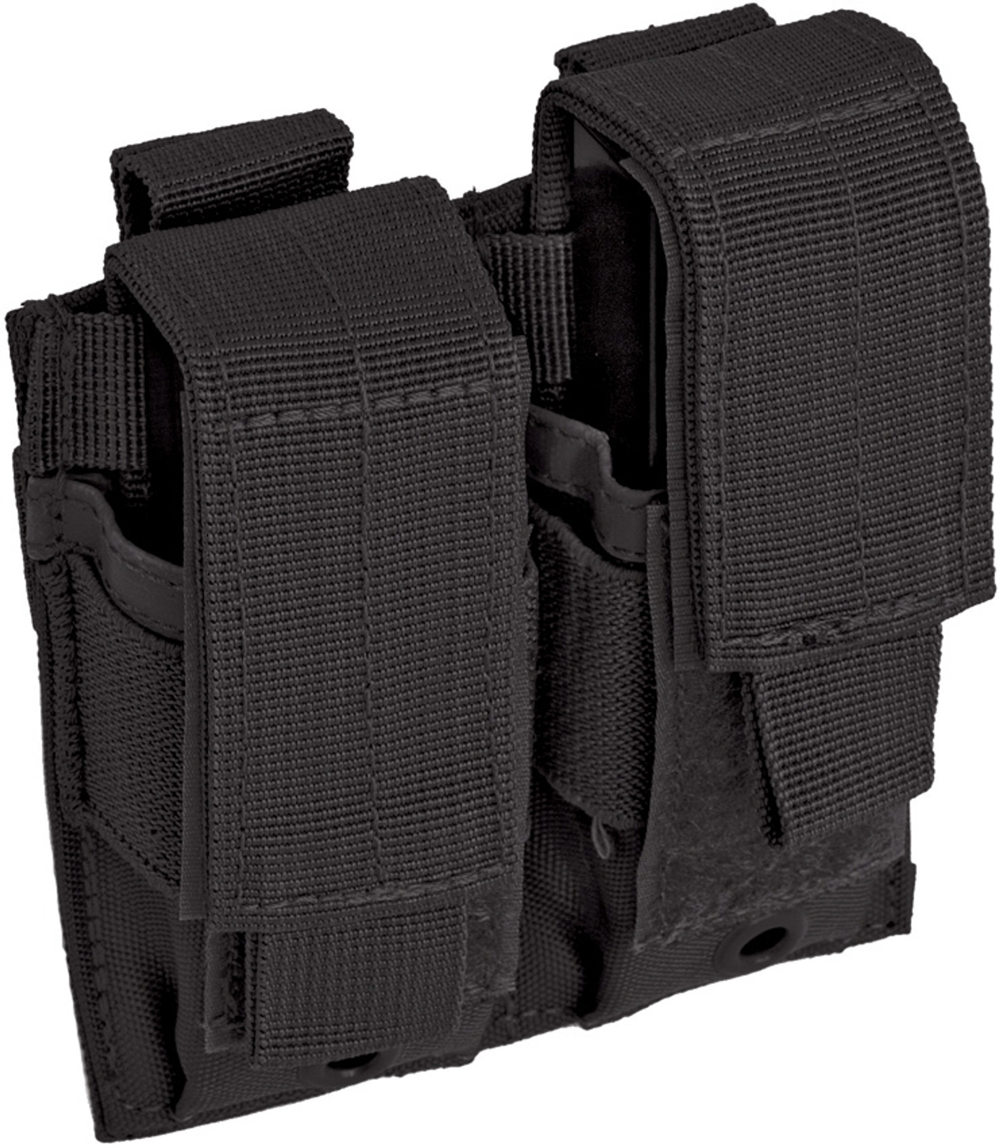 Double Pistol Mag Pouch Black