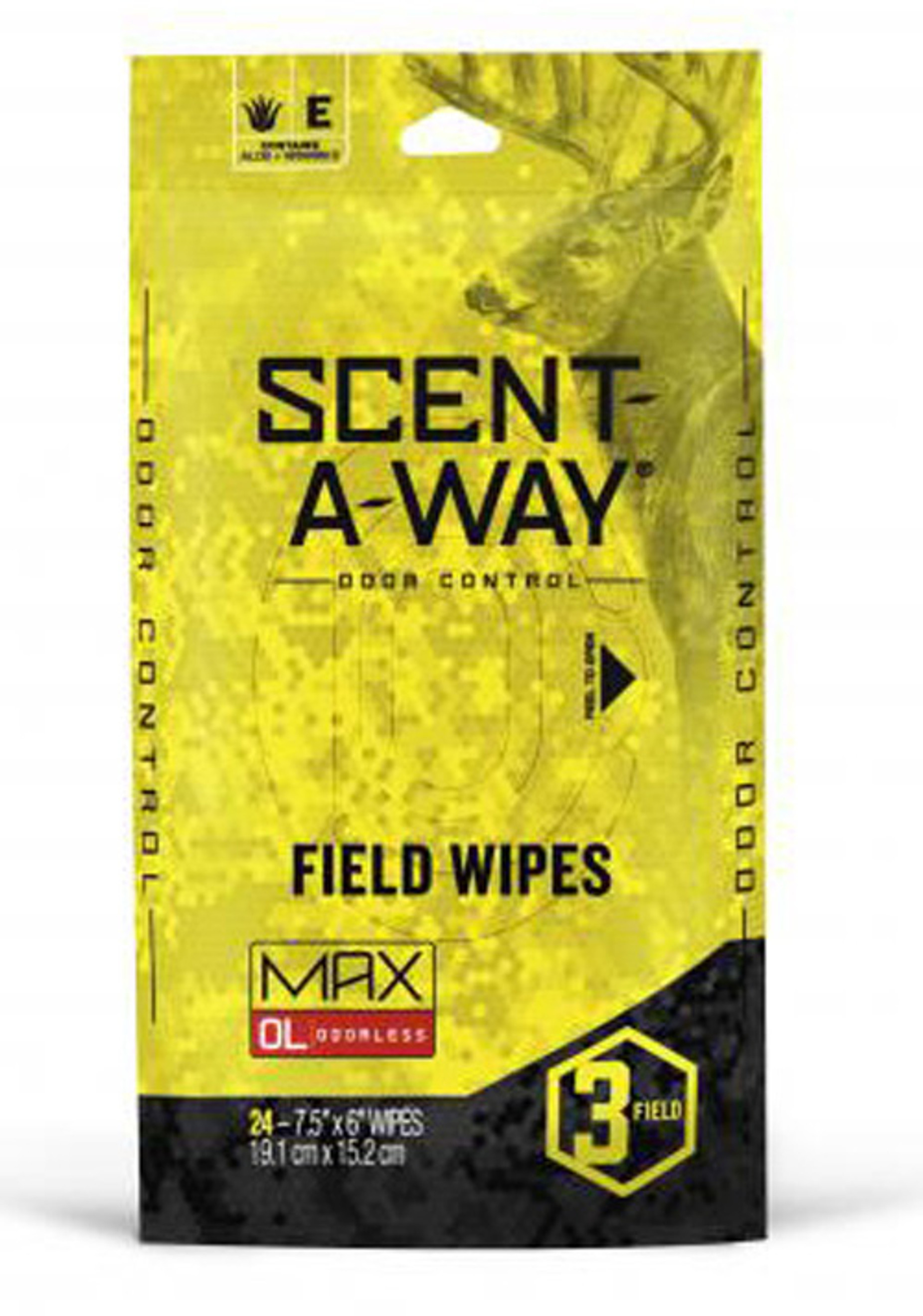 Scent Away Field Wipes 24Pk
