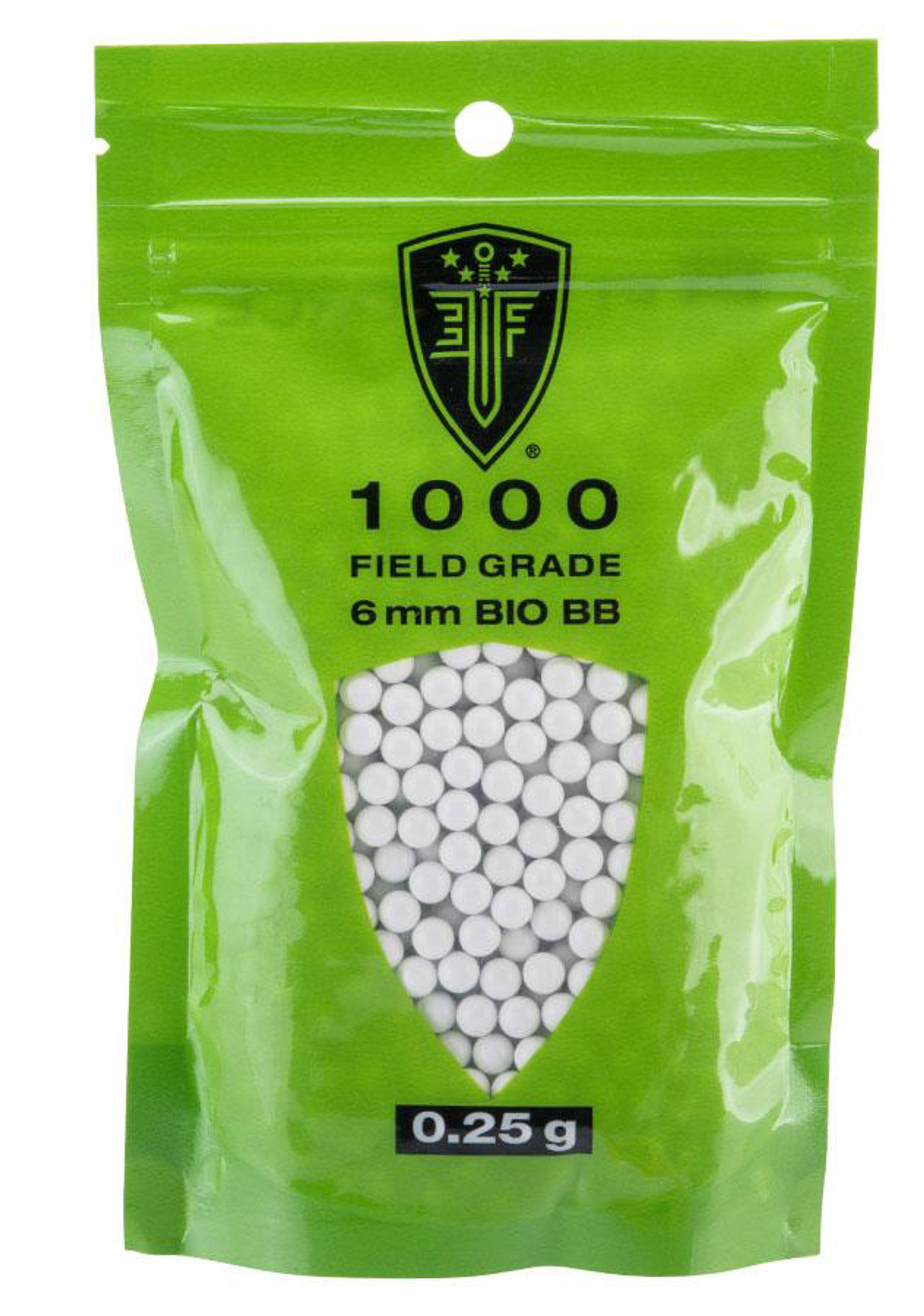 Elite Force Field Grade Biodegradable Airsoft BBs (Weight: 0.25g / 1000 Rounds)