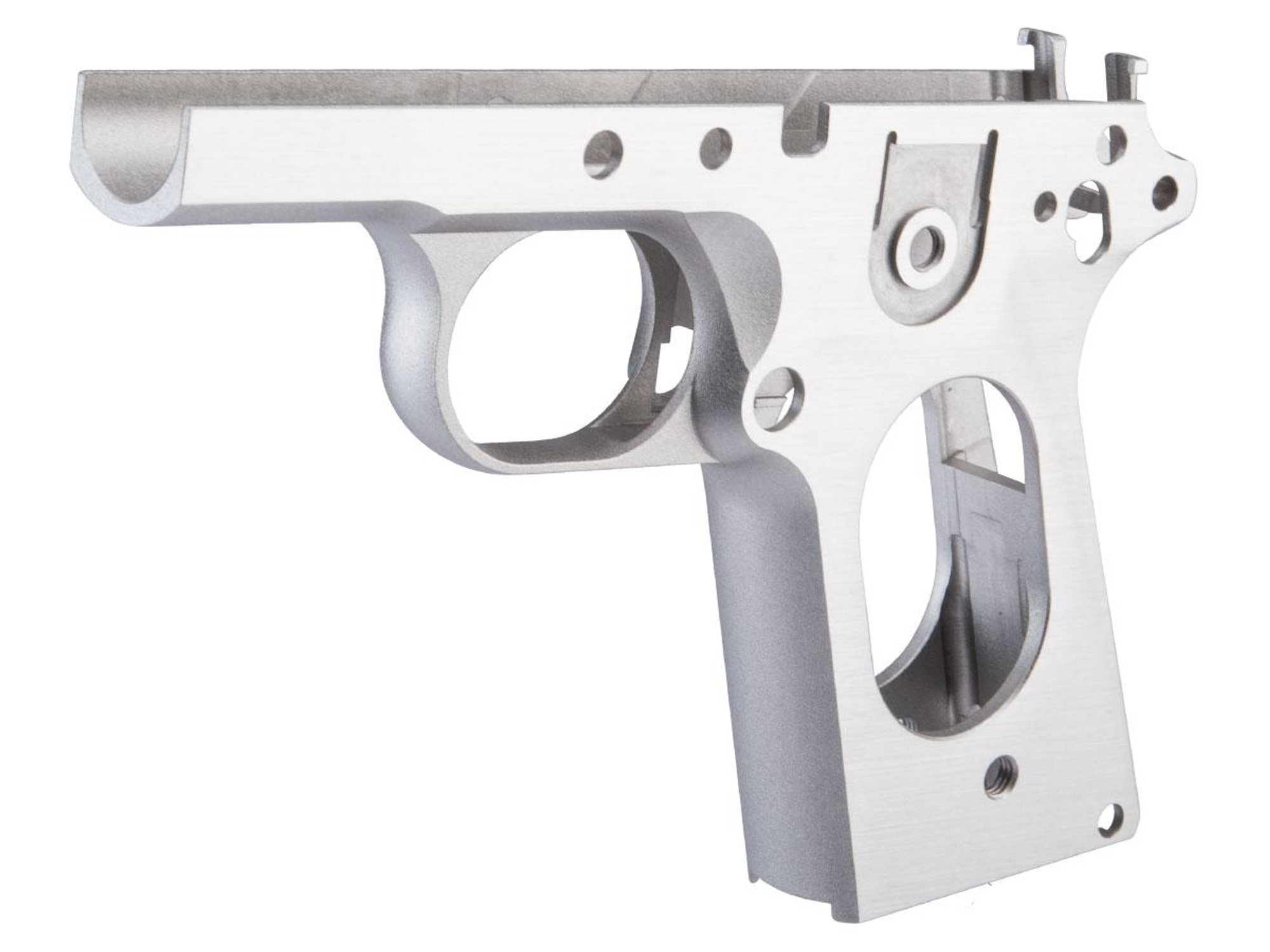 Guarder CNC Steel Frame for Tokyo Marui V10 Series Airsoft Gas Blowback Pistols (Color: Stainless)