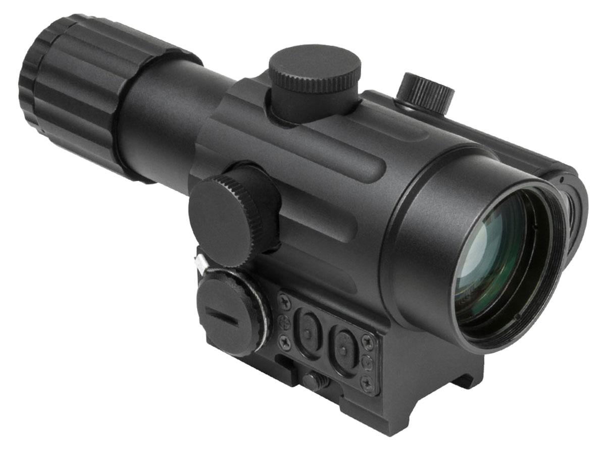 VISM by NcSTAR DUO Series 4x34 Scope w/ Built-In Left Handed Green