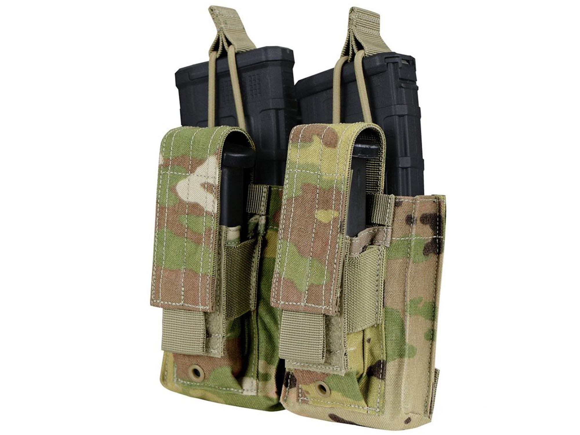 Condor Gen 2 Double Kangaroo Mag Pouch for M4/M16 (Color: Scorpion OCP)