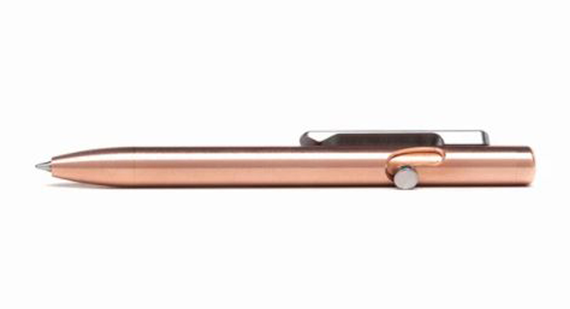 Tactile Turn Slim Bolt Action Pen Mini - Copper